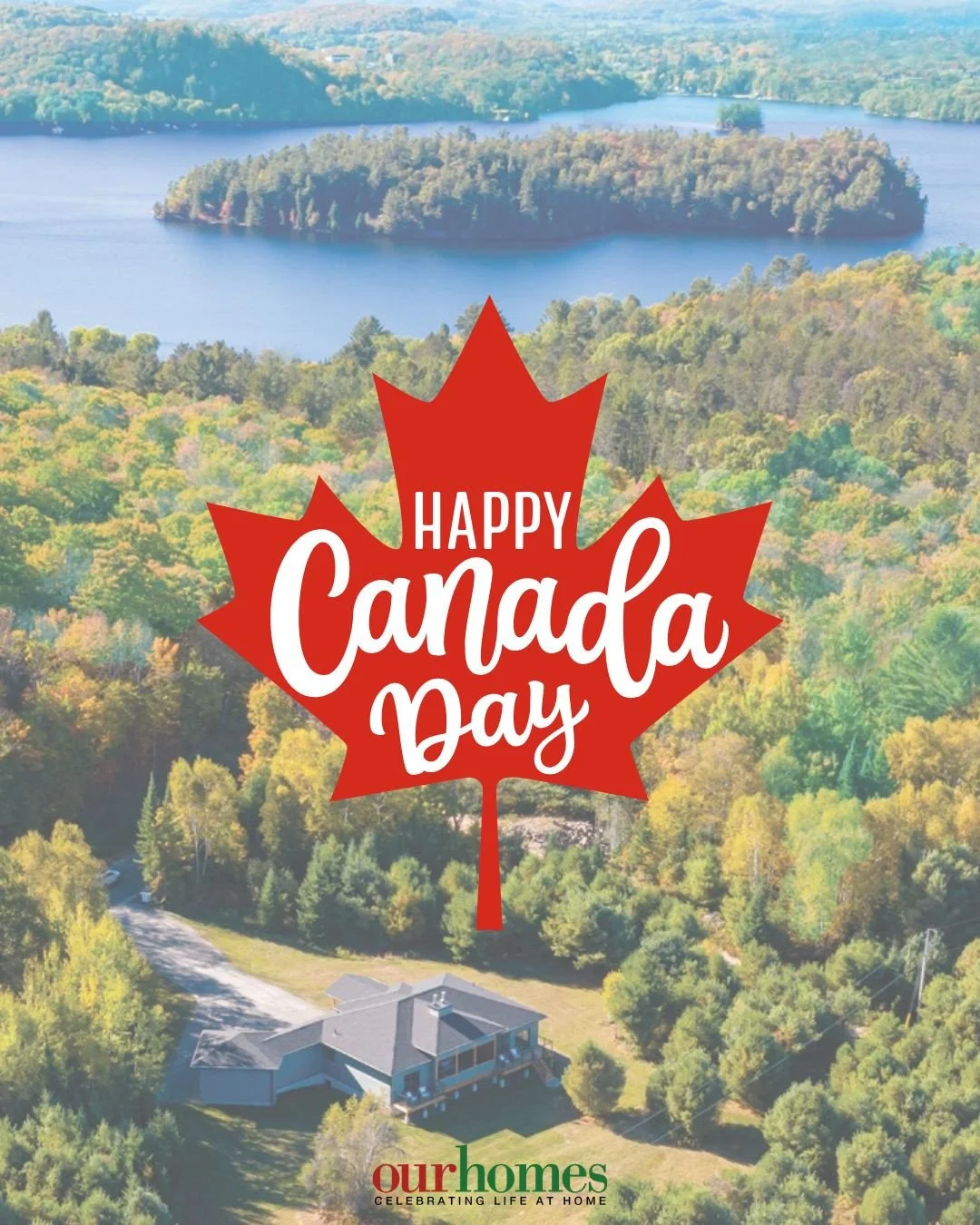 From OUR HOMES to yours, Happy Canada Day! ⁠
⁠
⁠
Photo reference: ourhomes.ca/muskoka - Early Summer 2026 issue⁠
Photo: Clint Spalding - @clintspalding⁠
⁠
#canadaday2026 #celebratinglifeathome #ourhomesmagazine