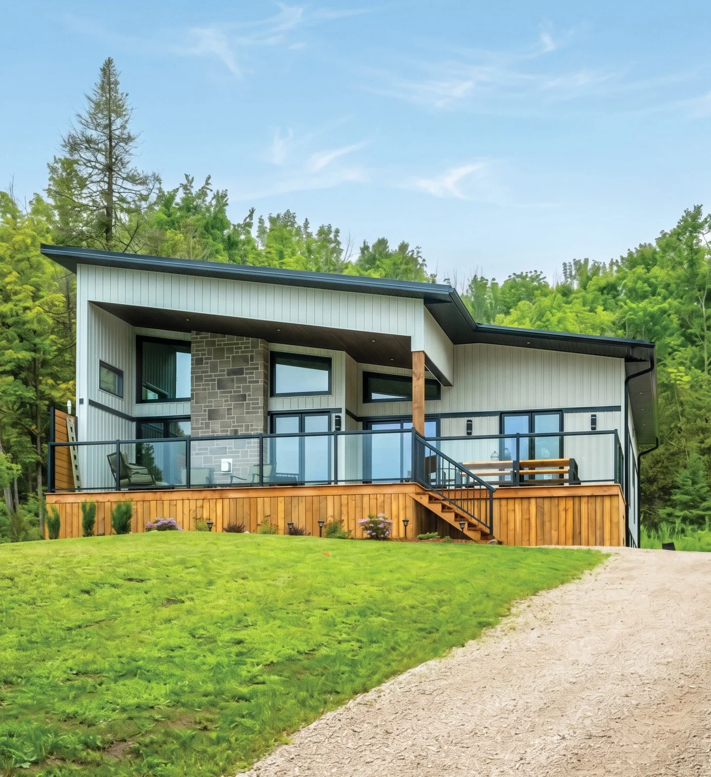 On a stretch of land along the shores of Colpoy&rsquo;s Bay, defined by family history, this new cottage is grounded in memory, shaped by place and built for what comes next. The homeowners customized the cottage to suit their property and lifestyle.