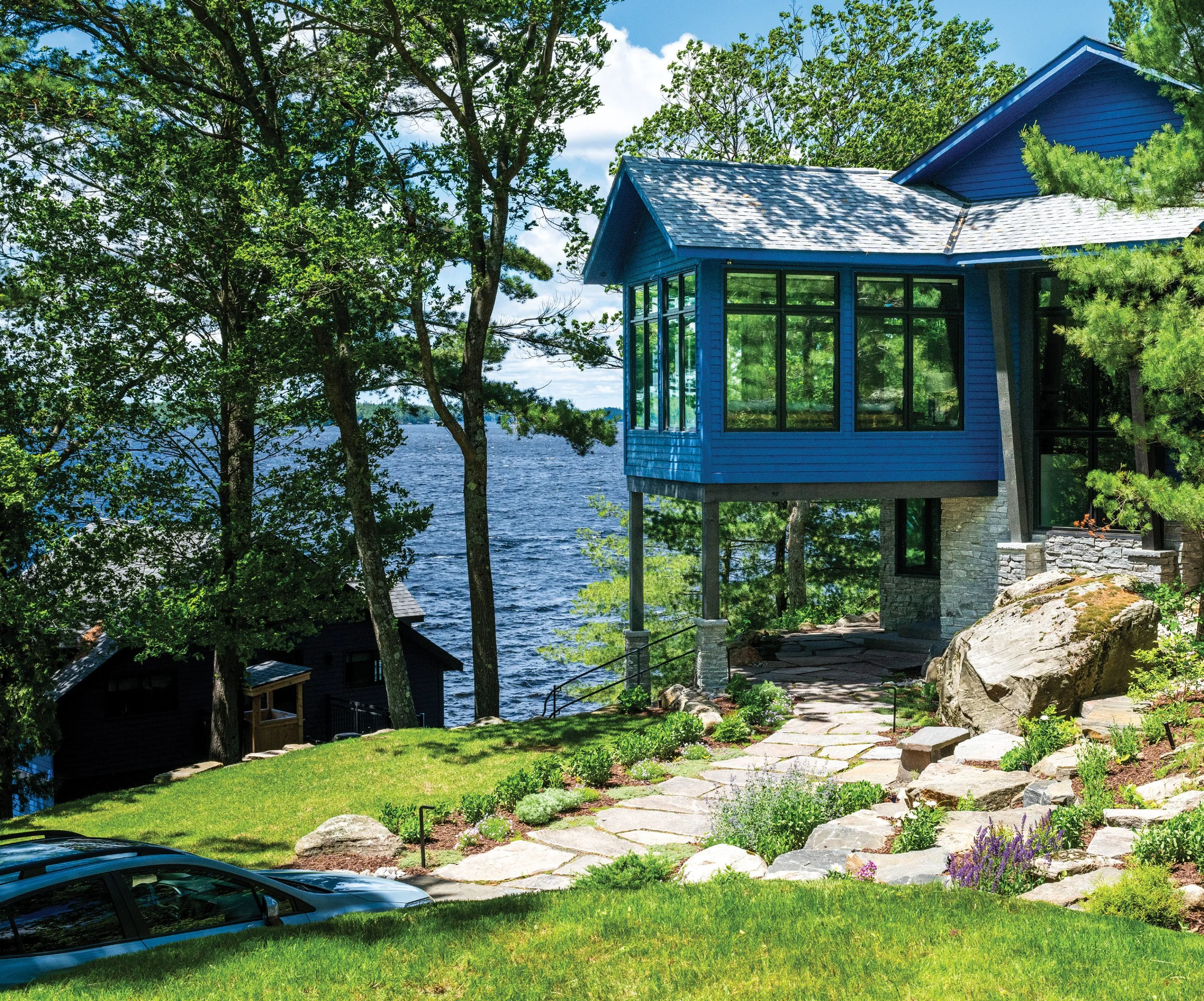 Tree Fort on Lake Muskoka