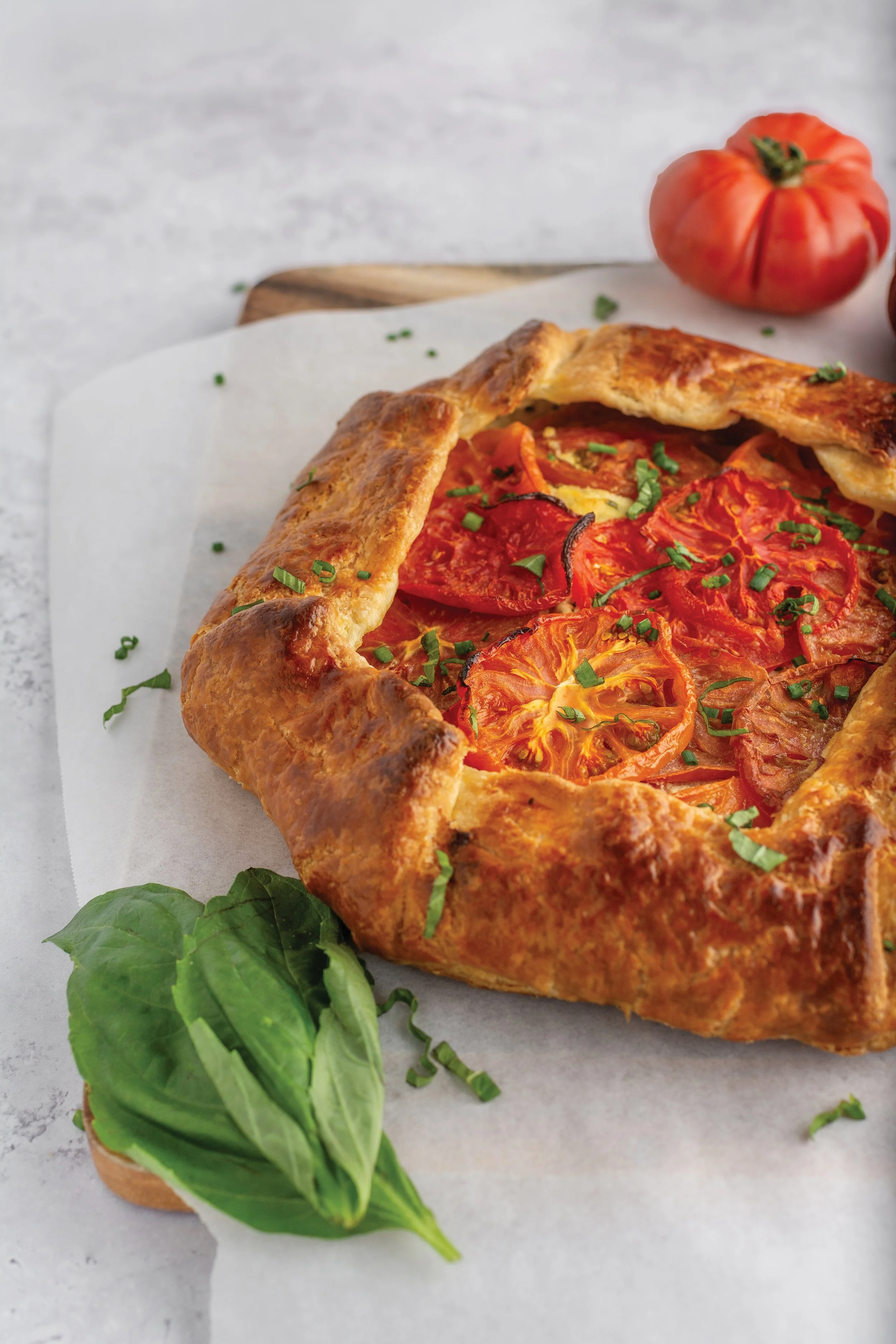 Heirloom Tomato &amp; Ricotta Galette