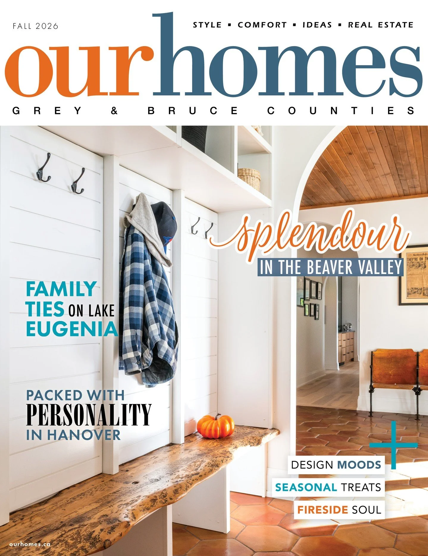 🍂Hot off the Press: The gorgeous Fall Issue in Grey &amp; Bruce Counties has arrived locally!🍂Be inspired by the gorgeous homes, design ideas for your home (inside and out) and enjoy the delicious seasonal recipes. Local business resources included