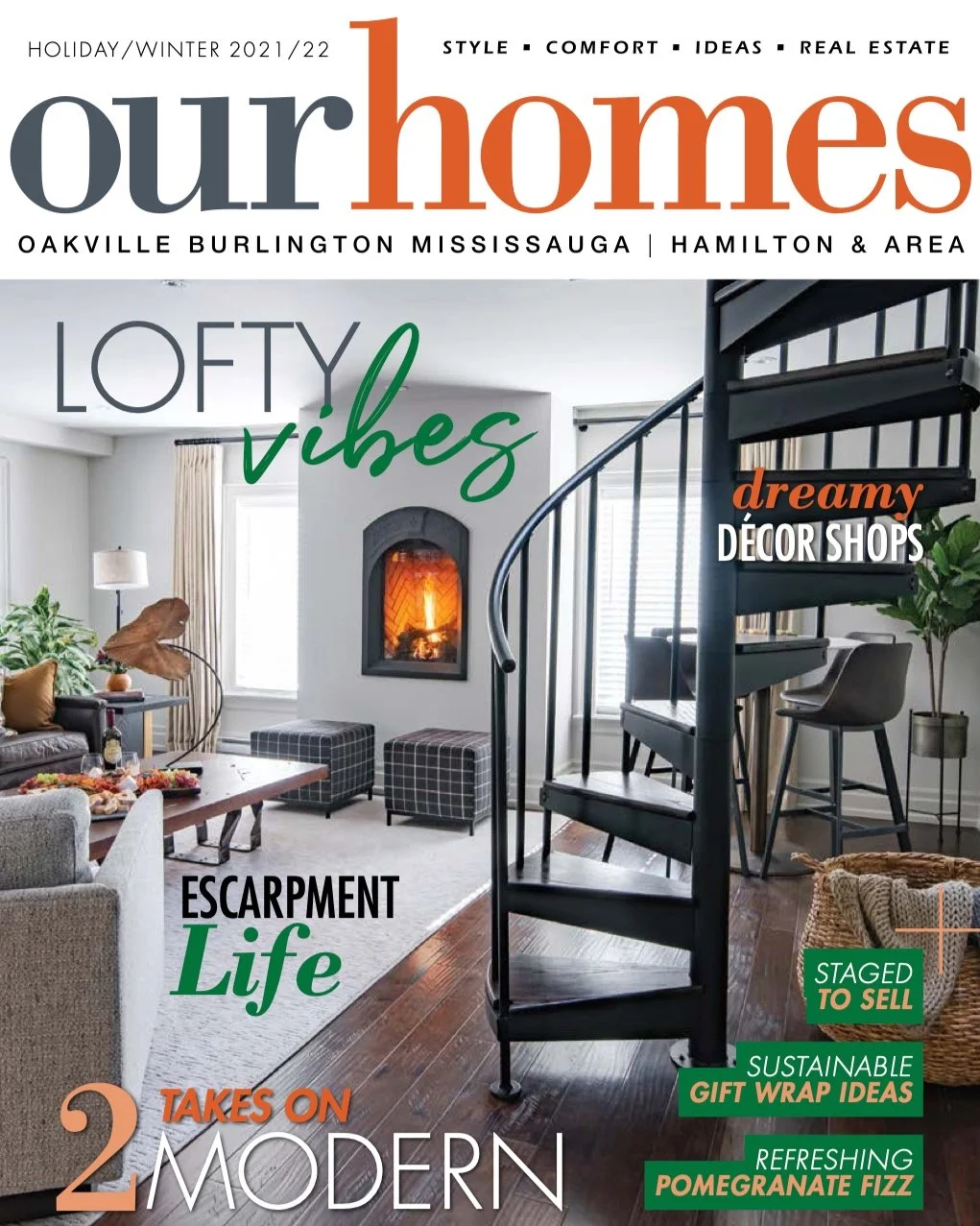 Oakville — OUR HOMES Magazine Celebrating Life at Home