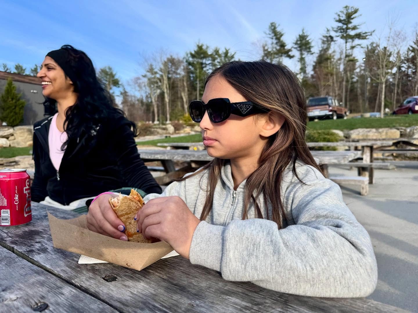 The kids have great taste in TACOS + eyewear 😎 
.
.
KIDS LOVE @lucis_tacos CARNITAS TACOS + QUESADILLAS! Our CHICKEN QUESADILLAS just hit different with braised + pulled boneless chicken thigh, refried beans + mozzarella folded into a crispy flour t