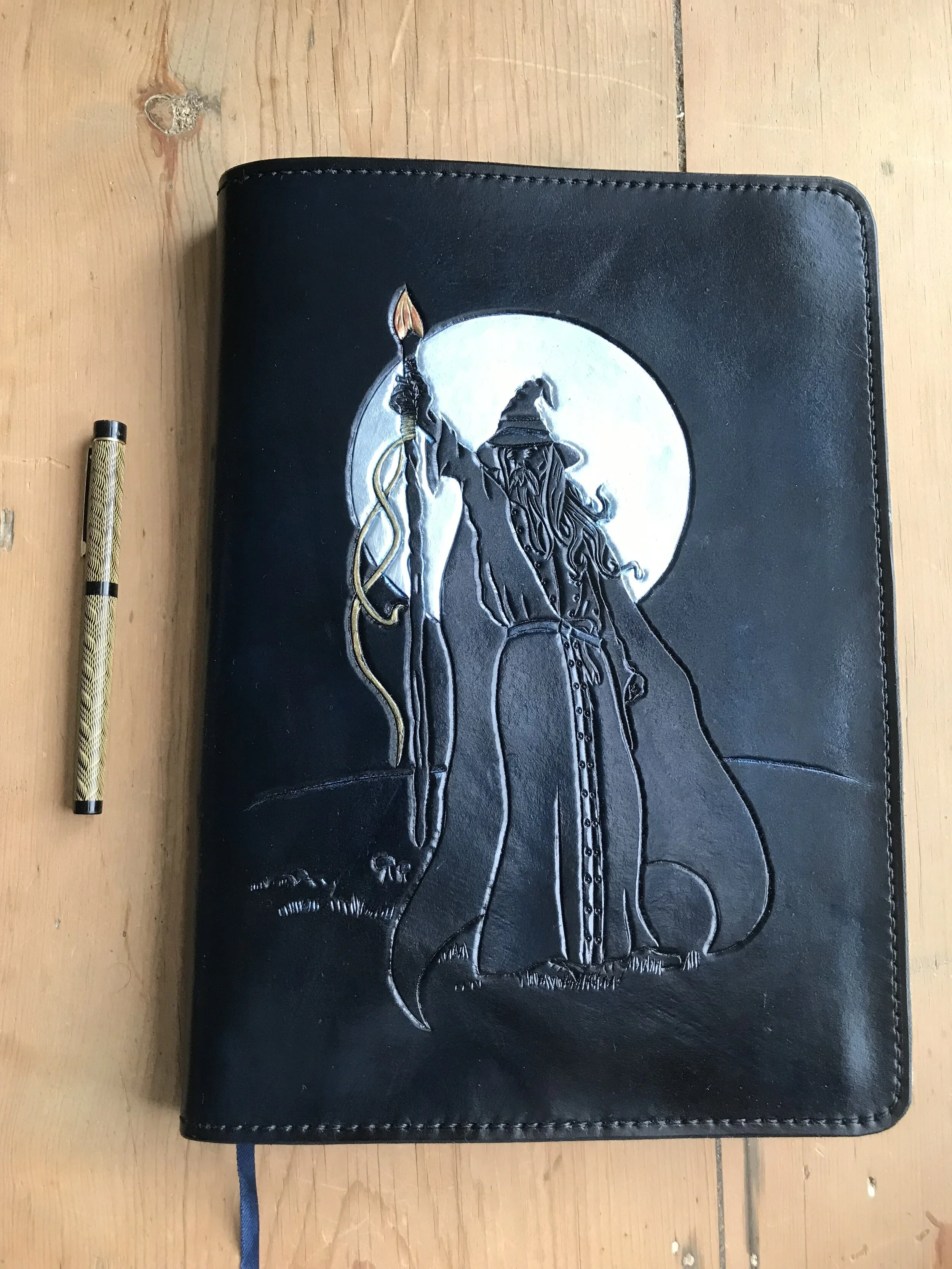 Moon Wizard and Staff