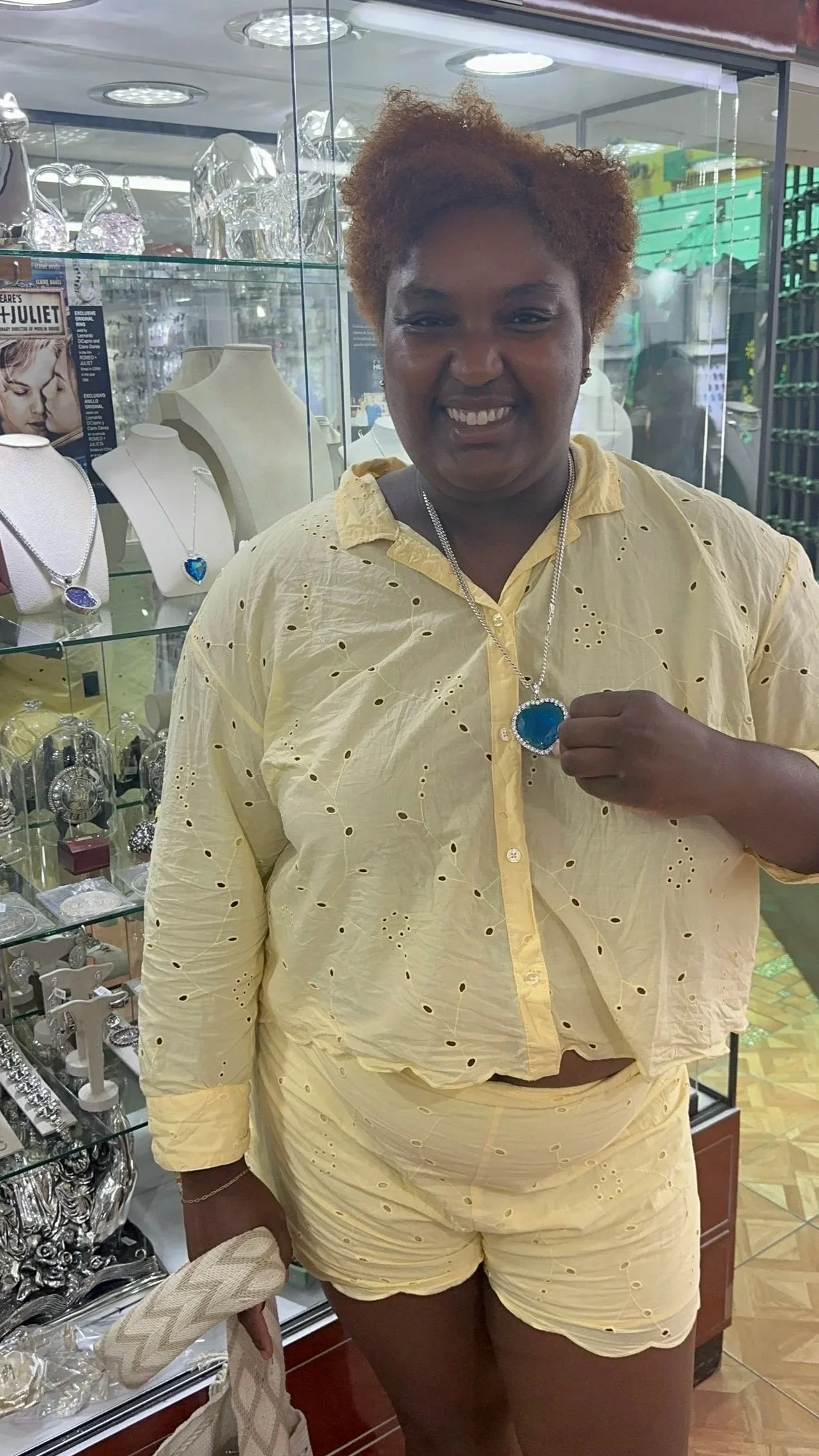 Heart of the Ocean necklace at Plateria Rafael, Mexico City