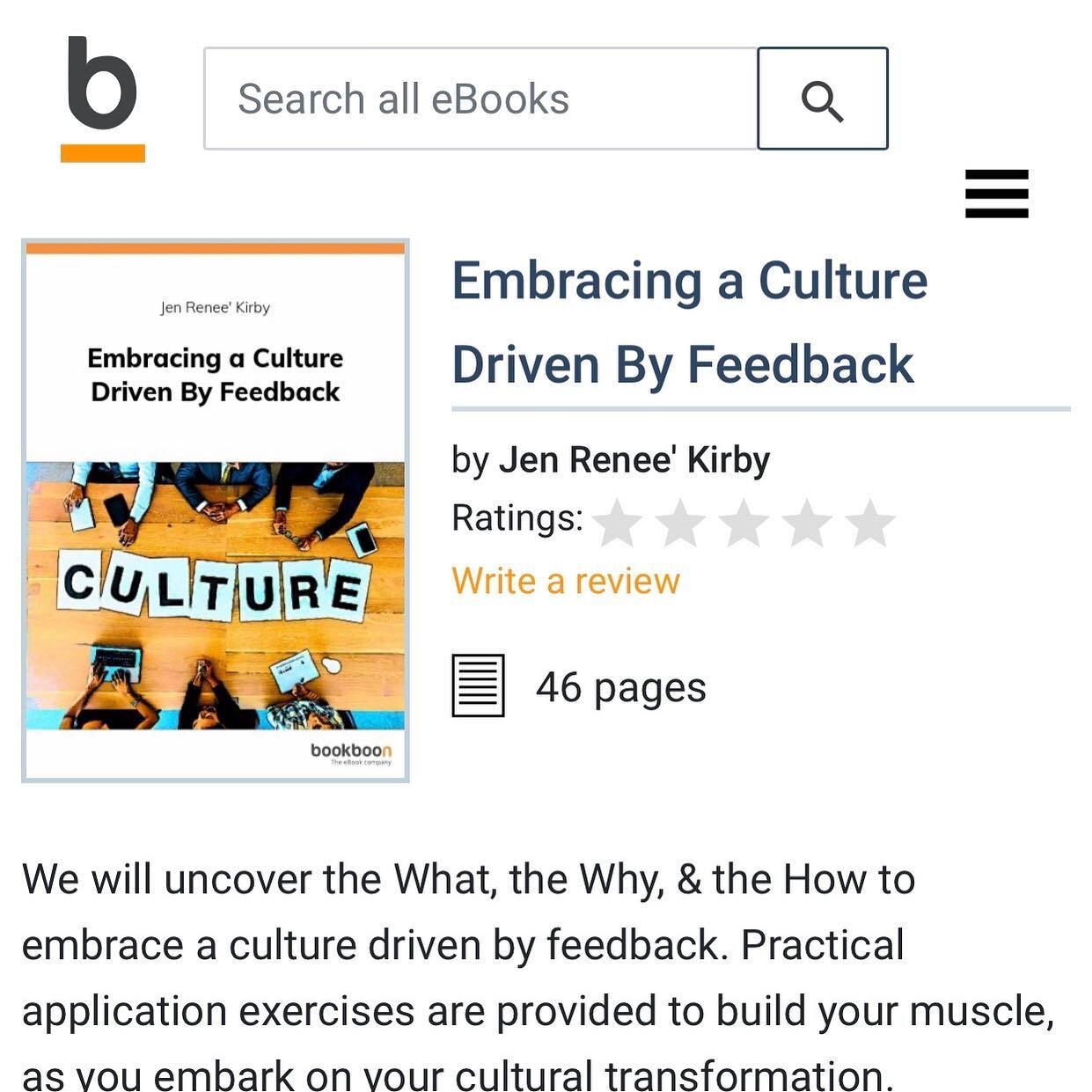 Check out my recently published book.

https://bookboon.com/en/embracing-a-culture-driven-by-feedback-ebook
