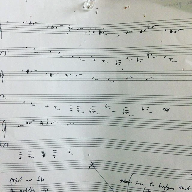 Transcribed the piano solo (minus all those pesky middle notes - they're just all fourths and fifths anyhow) to Mark Hollis' Colour of Spring. Cover coming soon. 
#markhollis #talktalk #oaklandmusic #oaklandmusicians #coversongs