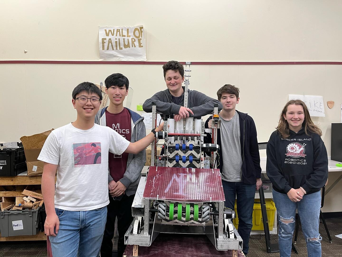 We will miss you seniors! Thank you for all of your hard work and dedication throughout the years!
And thank you Torrey for sticking with us and being our advisor!
Thank you for a great year team! Can&rsquo;t wait for next year and build a robot all 