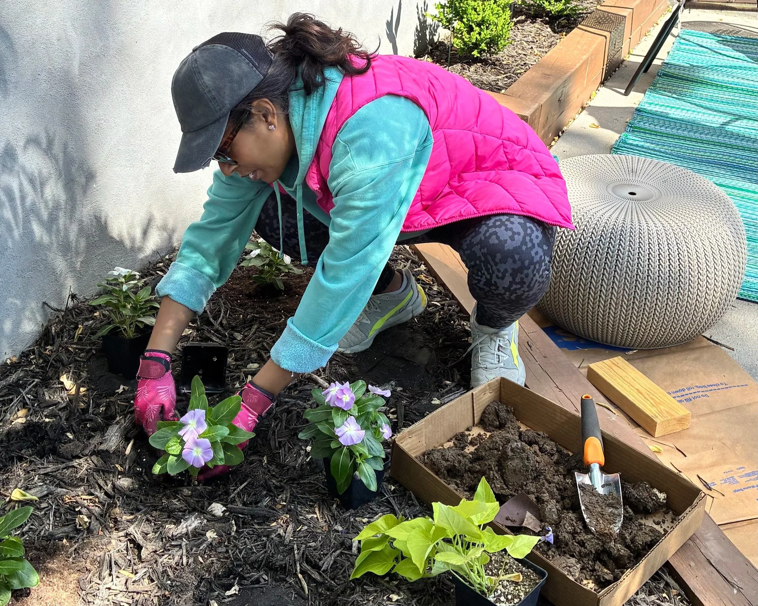 Spring Showers Have Brought May Flowers… and a Patio Reset 