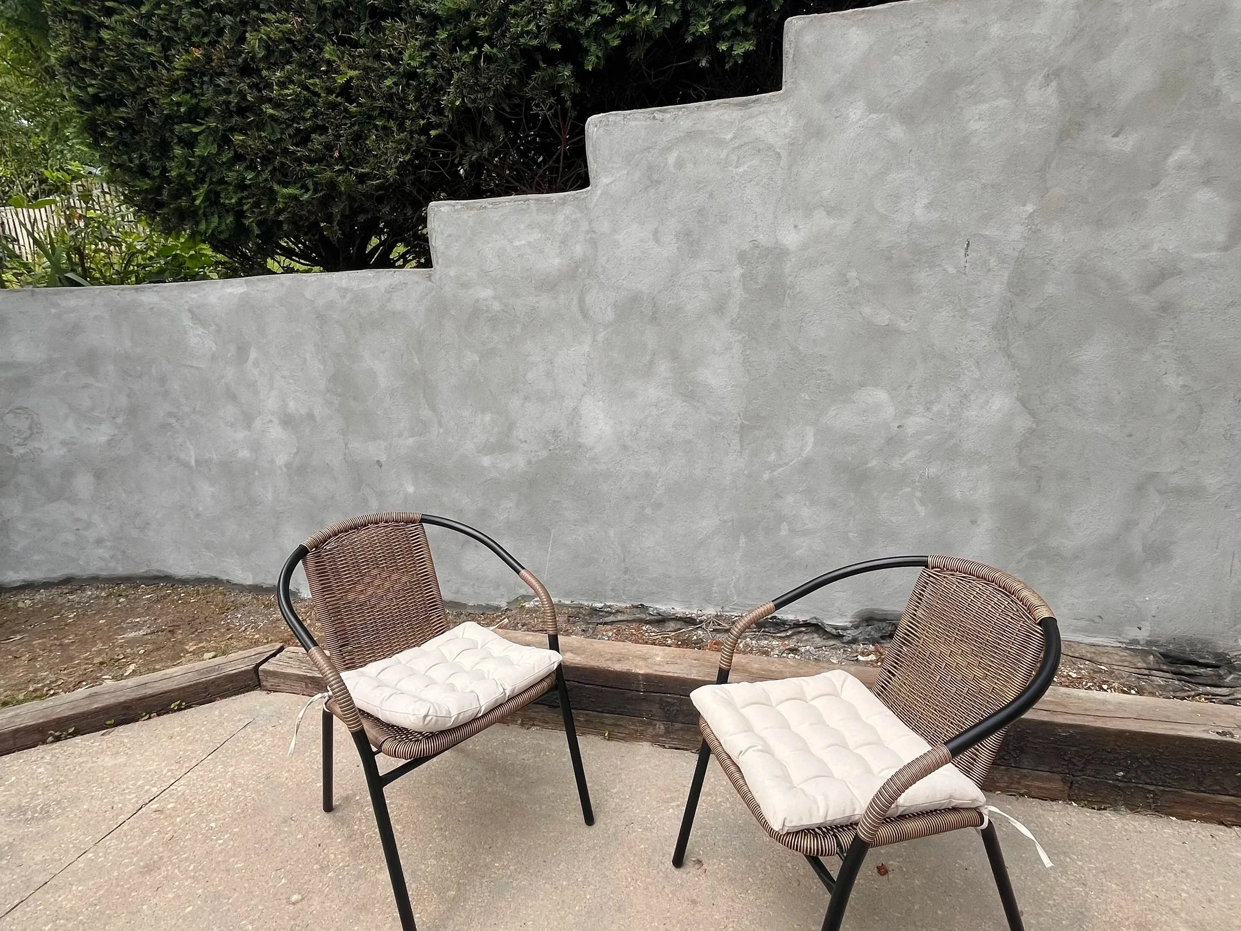 Patio before upgrade