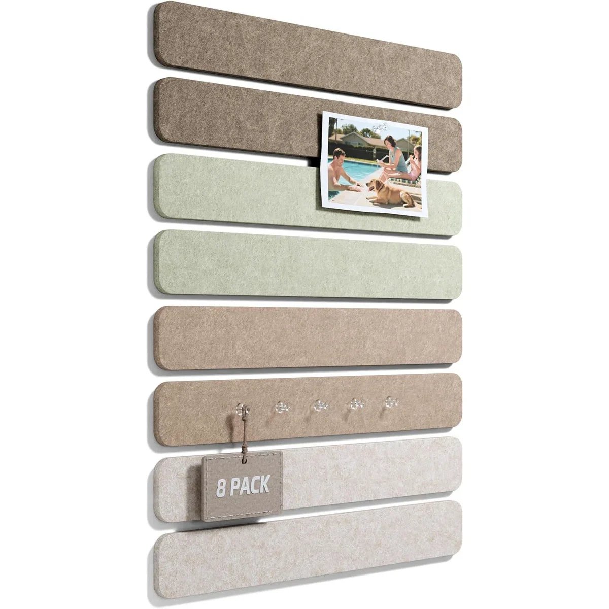 Latitude Run Felt Cork Board Strips