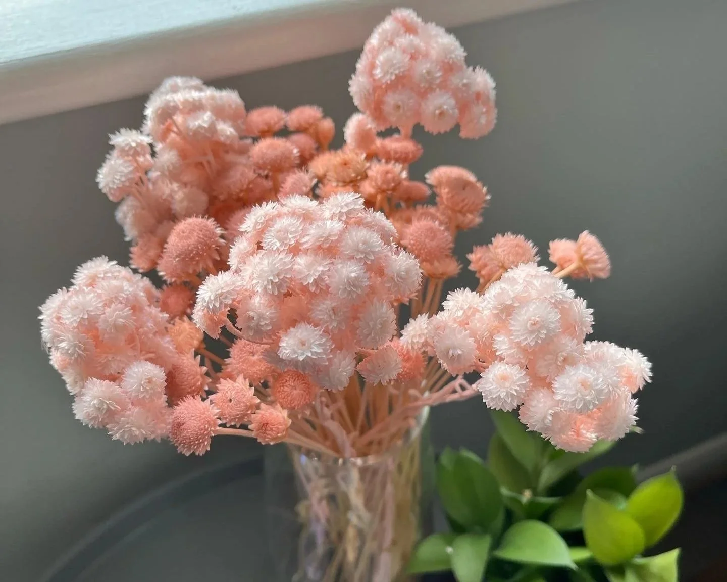 A floral display at home