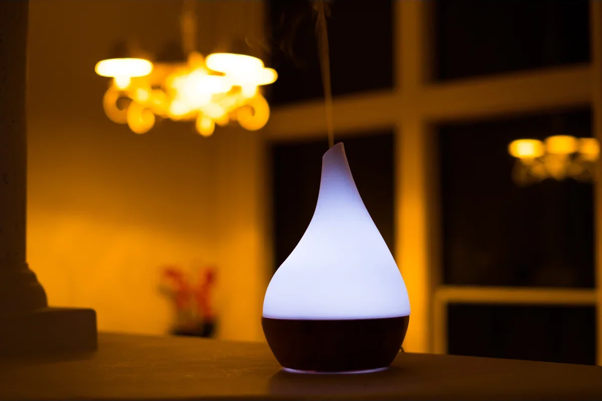 Plug-in Essential Oil Diffuser on a table