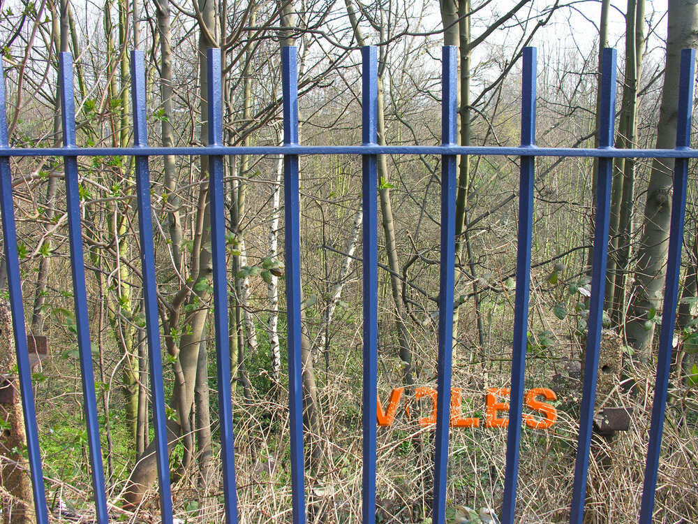 Sign idea highlighting Vole habitat