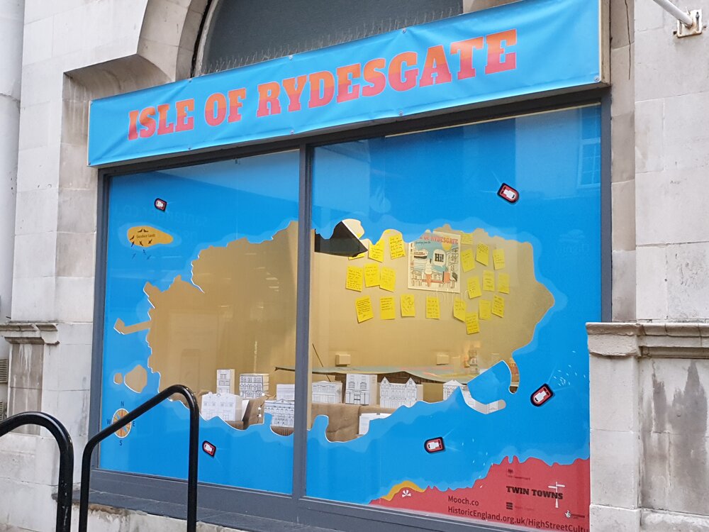 Photo of the exhibition front in Ramsgate High Street