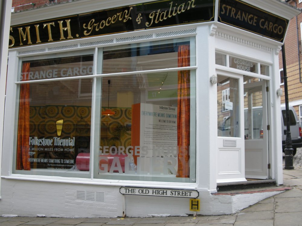 Photo of Strange Cargo gallery at Georges House on The Old High Street.