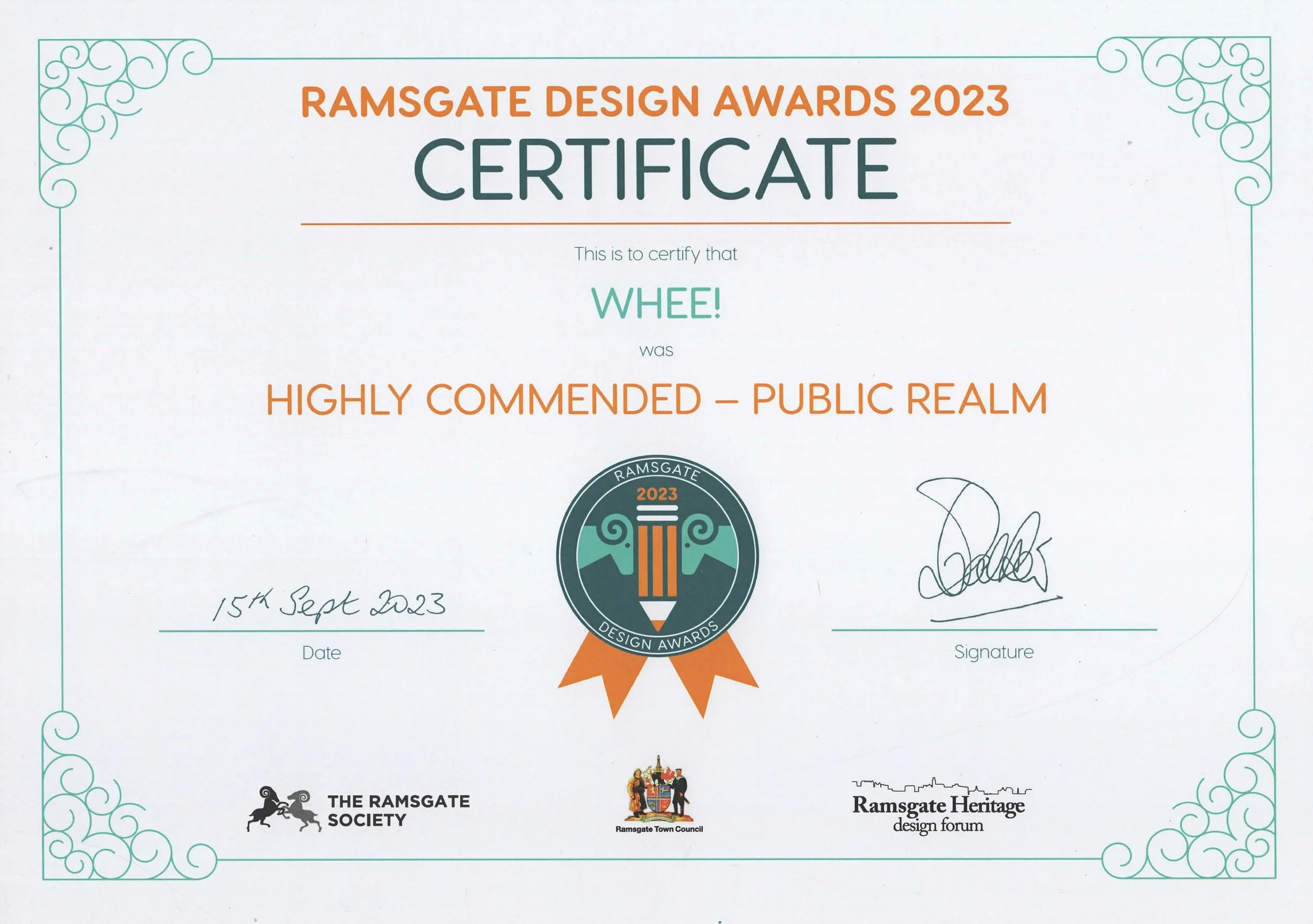 Ramsgate Design Awards 2023