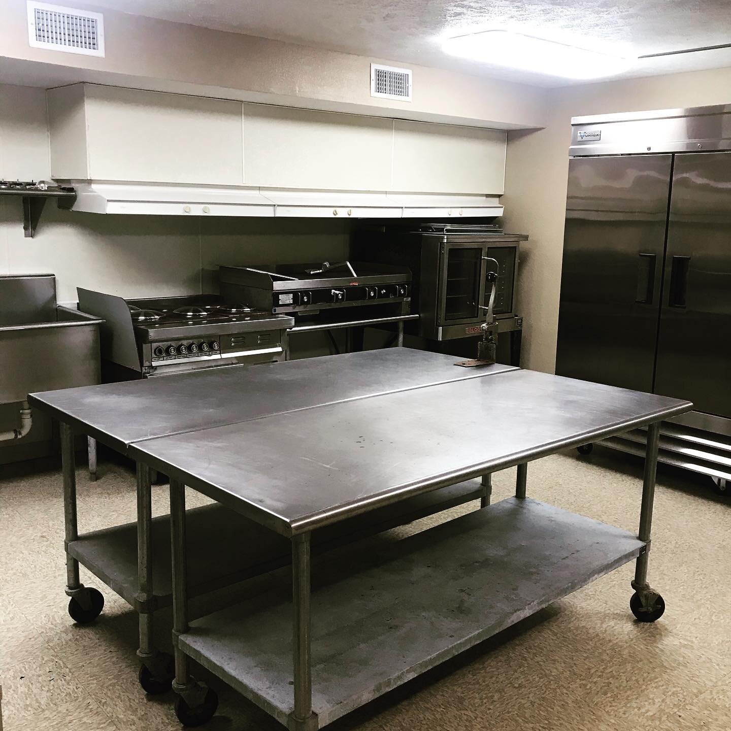 The commercial kitchen at Circle Byrd Ranch is ready for your party or function. Bookings available!! Message us for more info!!