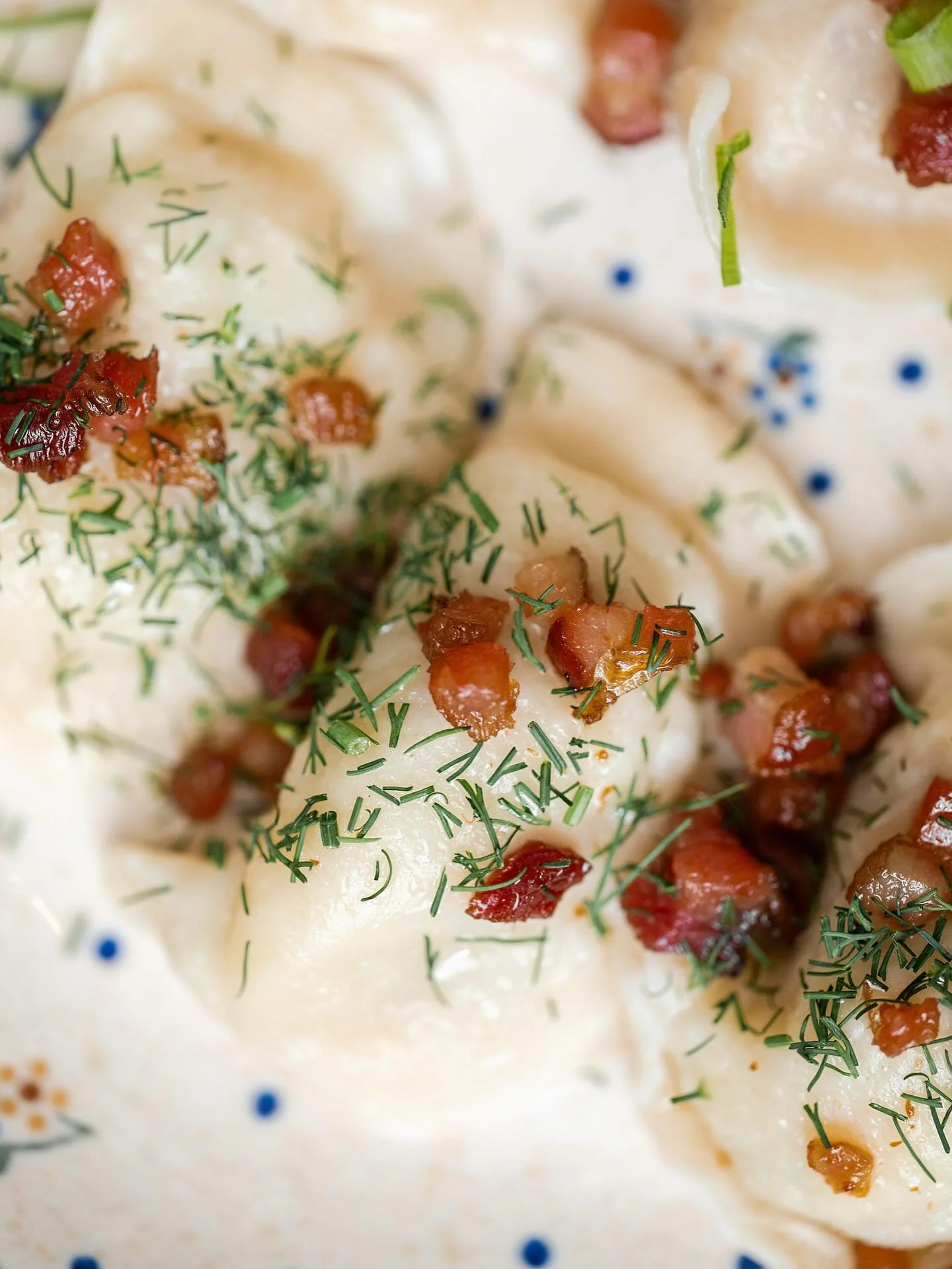 Up close and personal with our deliciously fluffy handmade pierogi😍

We&rsquo;re open all weekend long🙌 

#pierogi #pierozek #pierozekbrooklyn #greenpoint #brooklyn #nyc