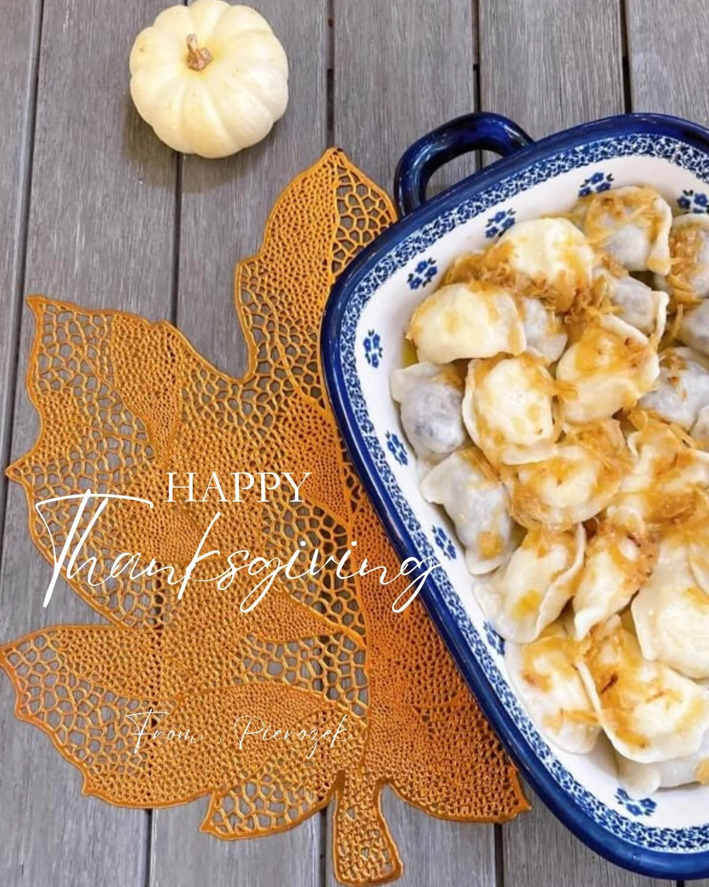 We are grateful for every guest who&rsquo;s shared a meal with us this year. Happy Thanksgiving! 🥟🦃🧡

#pierożek #pierogi #greenpoint #brooklyn #nyc #thanksgiving