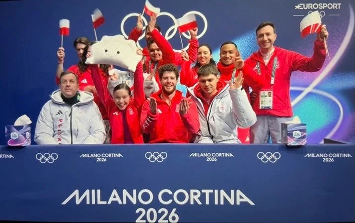 Our pierogi pillow made it all the way to Milan for the Winter Olympics! Go Team Poland - we are rooting for you. 🇵🇱🥇🥟👏🫶 

#winterolympics #poland #polska #pierogi #milanocortina2026