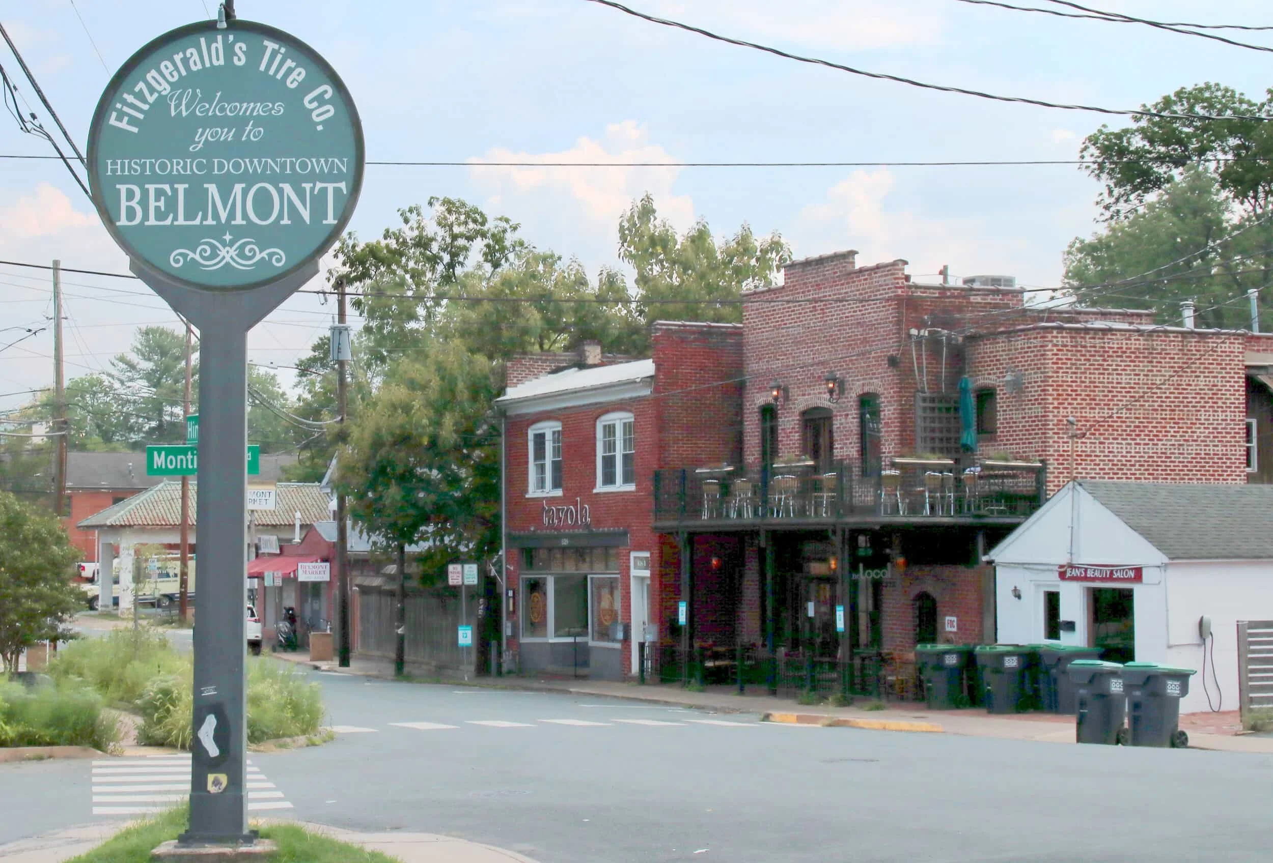 Belmont sign