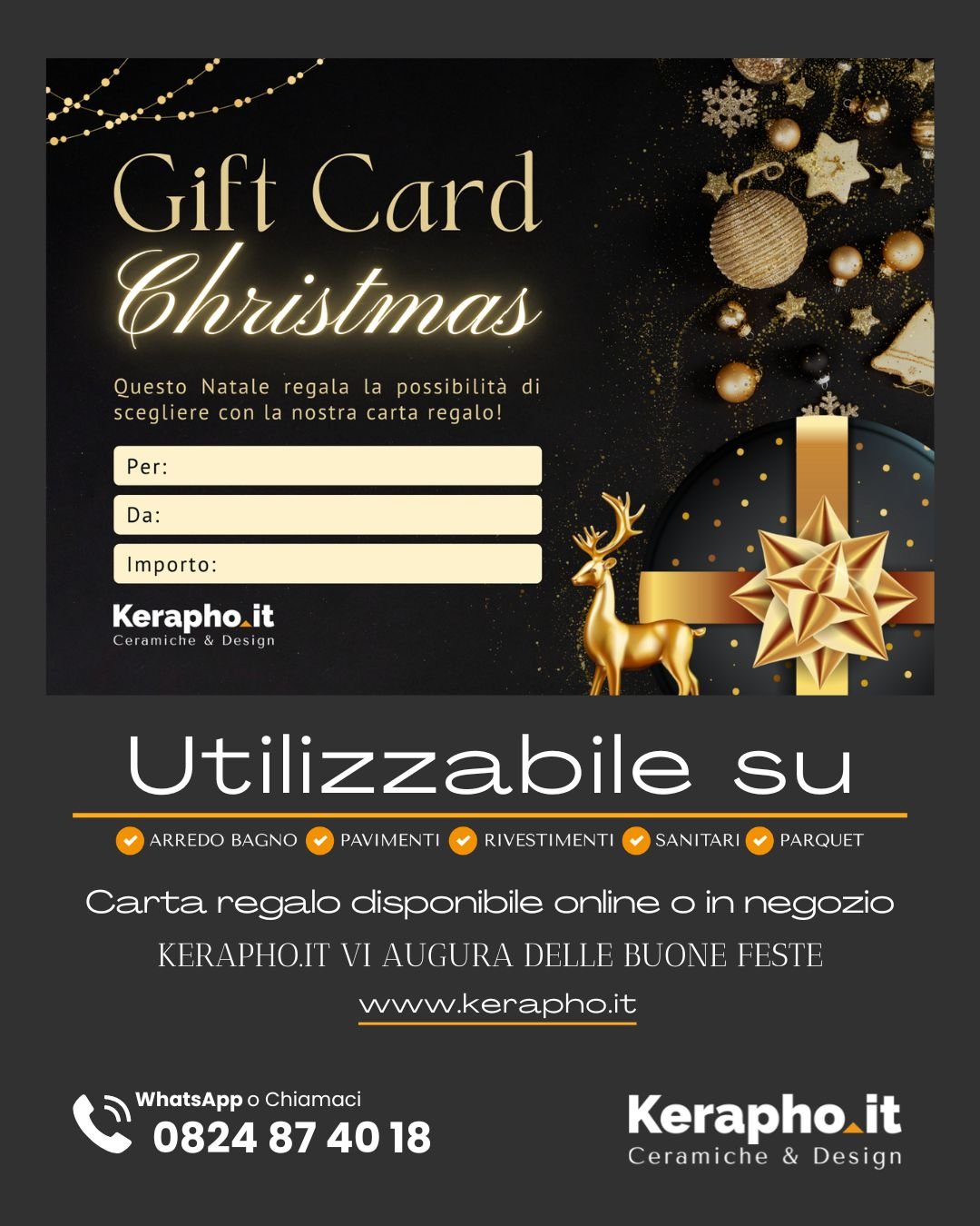 Carta Regalo - Kerapho.it