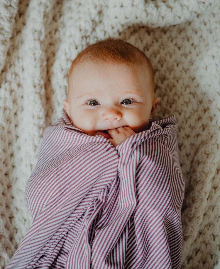 Bébé dans une couverte