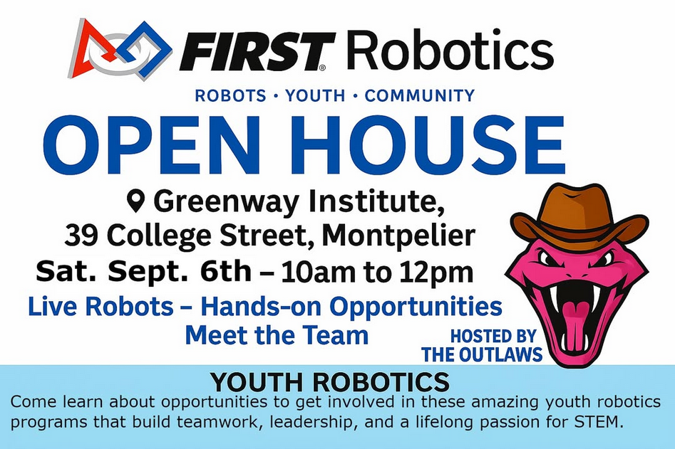 First Robotics Open House