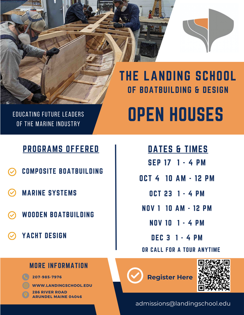 The Landing School of Boatbuilding &amp; Design Open Houses