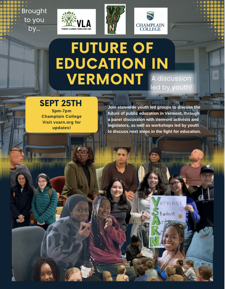 Future of Education in Vermont ~ A Discussion Lead by Youth