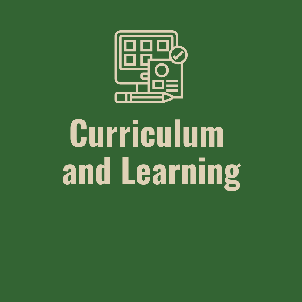 CURRICULUM AND LEARNING