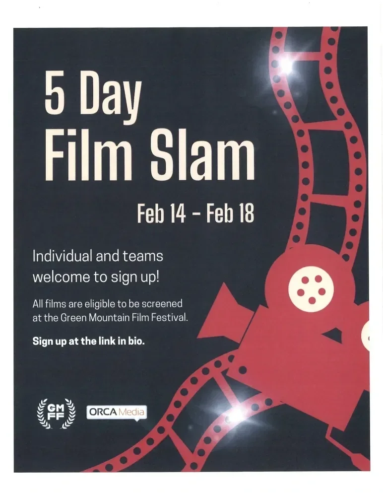 Green Mountain Film Festival Film Slam