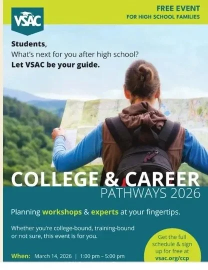 VSAC College &amp; Career Pathways Event