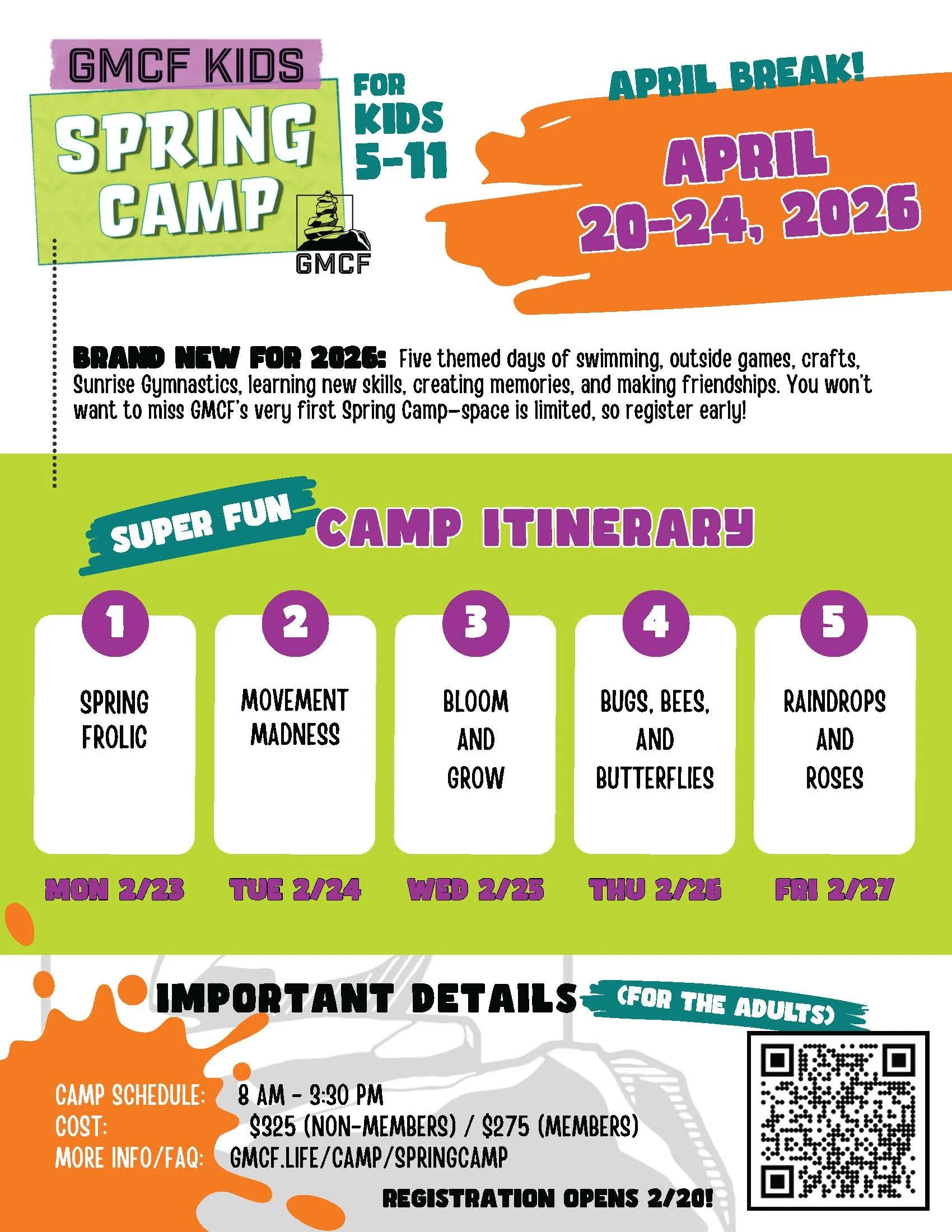 GMCF April Break Camp