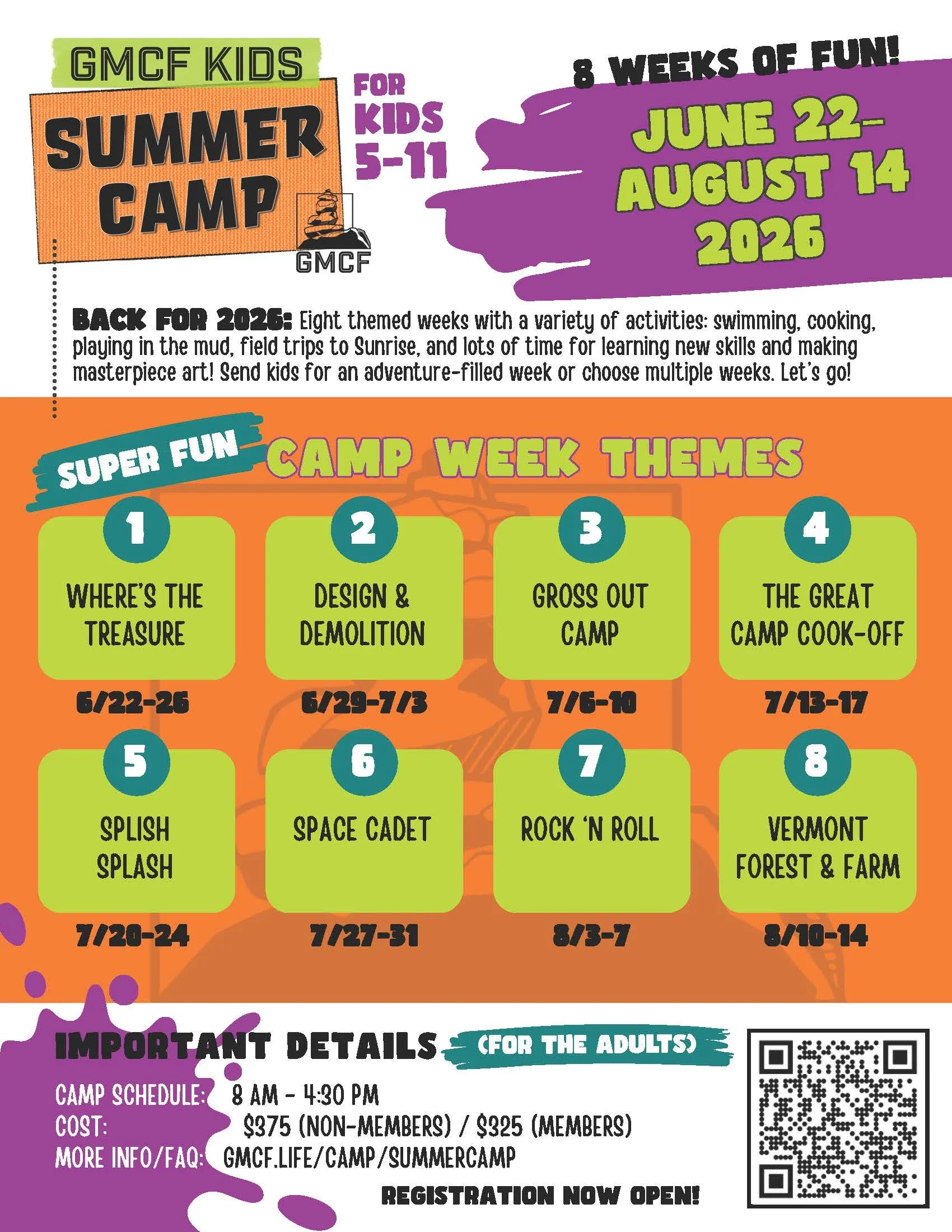 GMCF Summer Camp