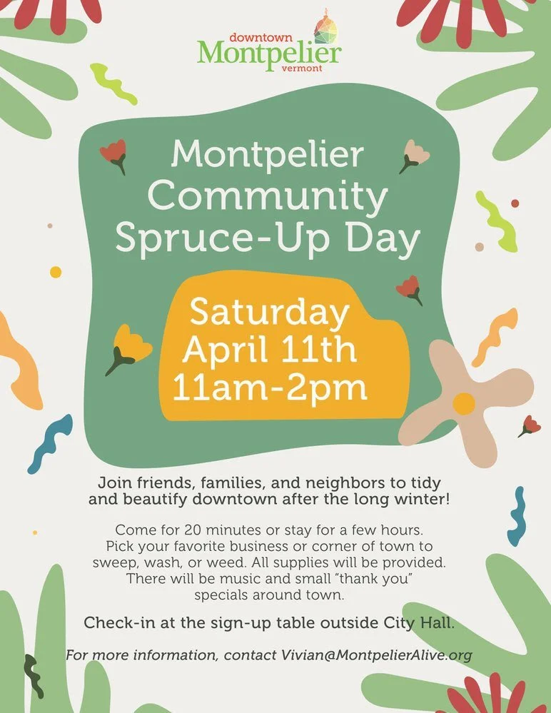 Montpelier Community Spruce Up Day