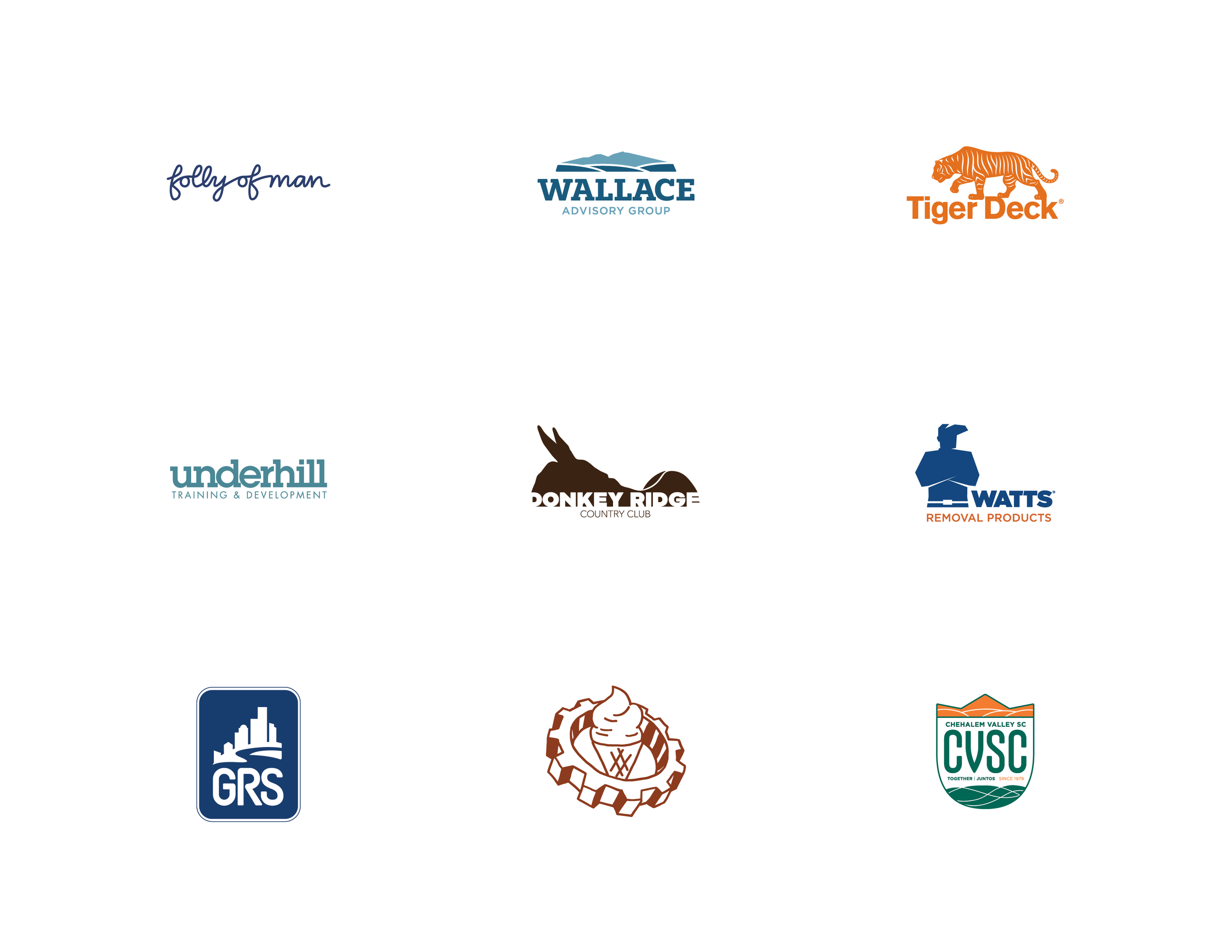 Logos designed by Force Brand Design, Drew Force