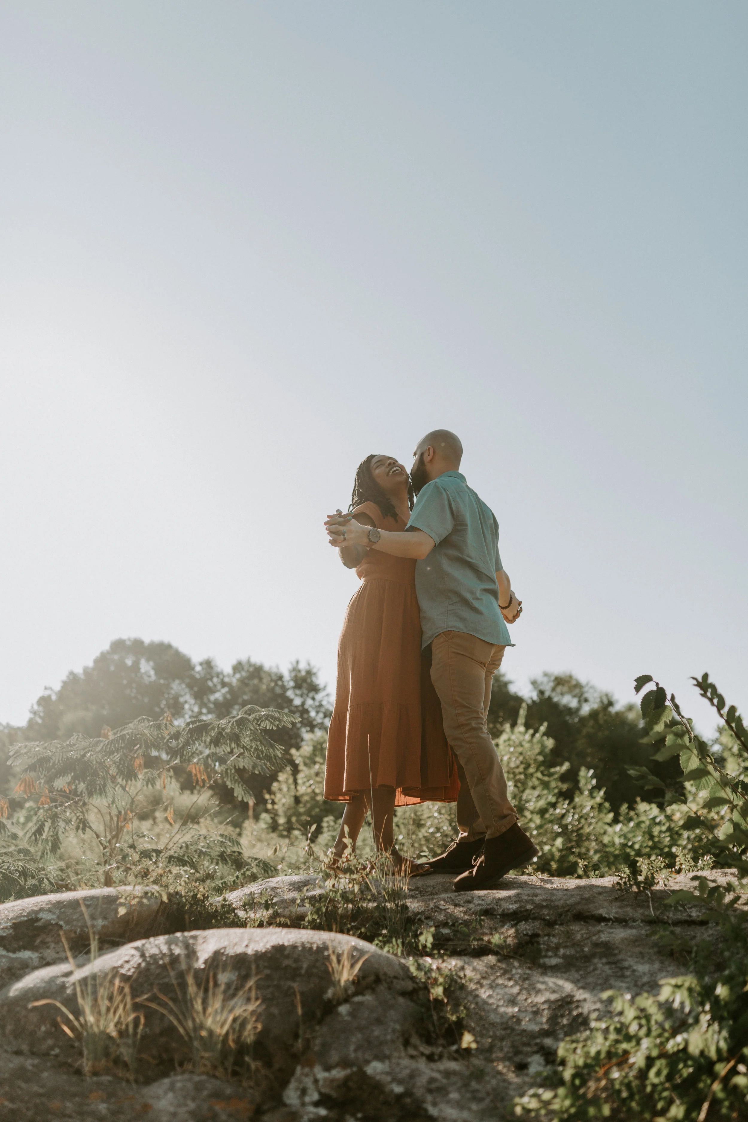 Richmond Belle Isle Couples Adventure Session