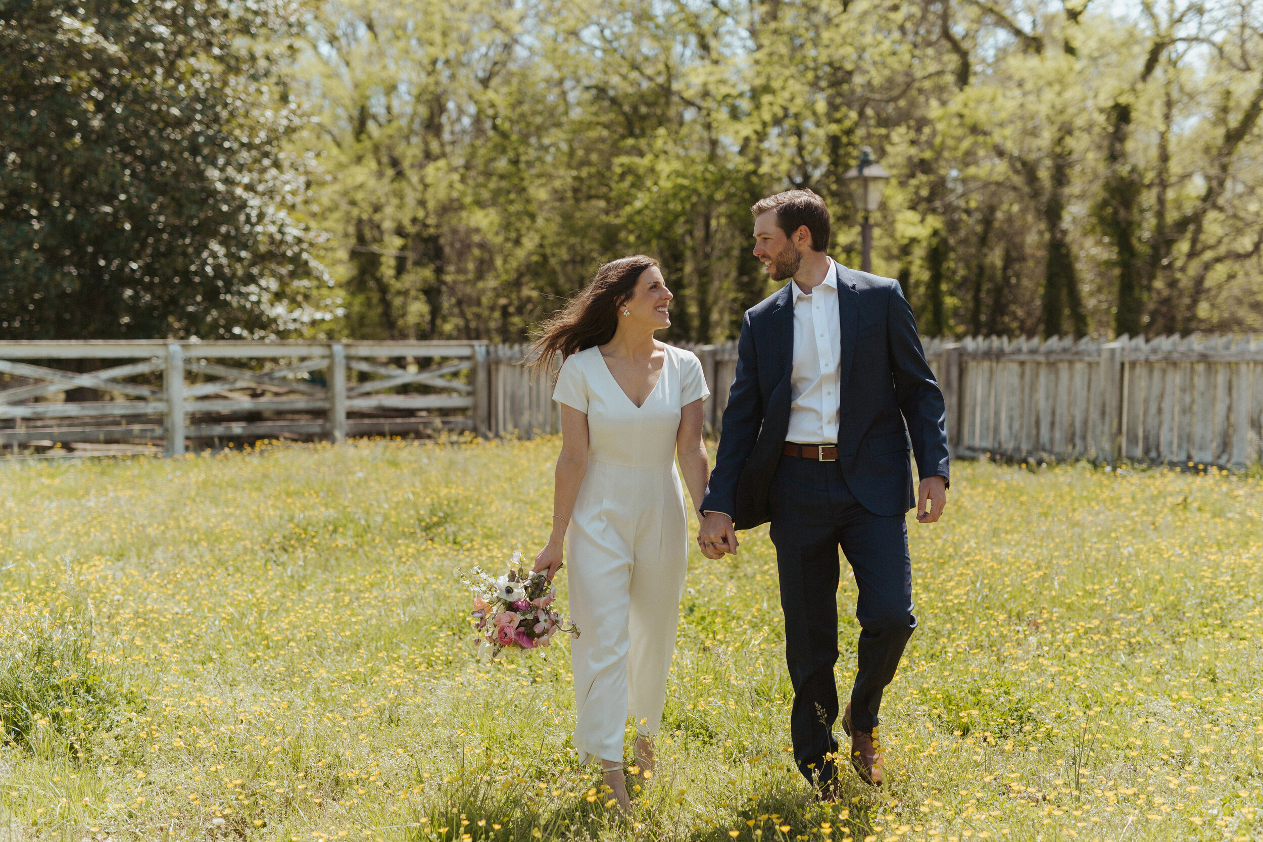 Catherine & Jon’s Colonial Williamsburg Elopement