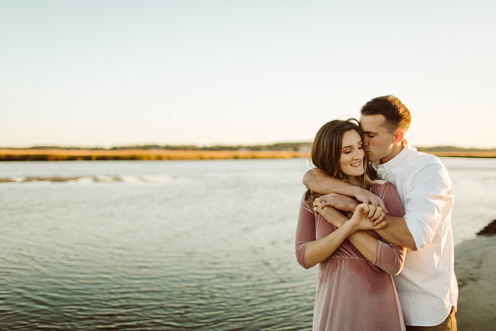 Rachel and Phil - Pleasure House Point Engagement Session