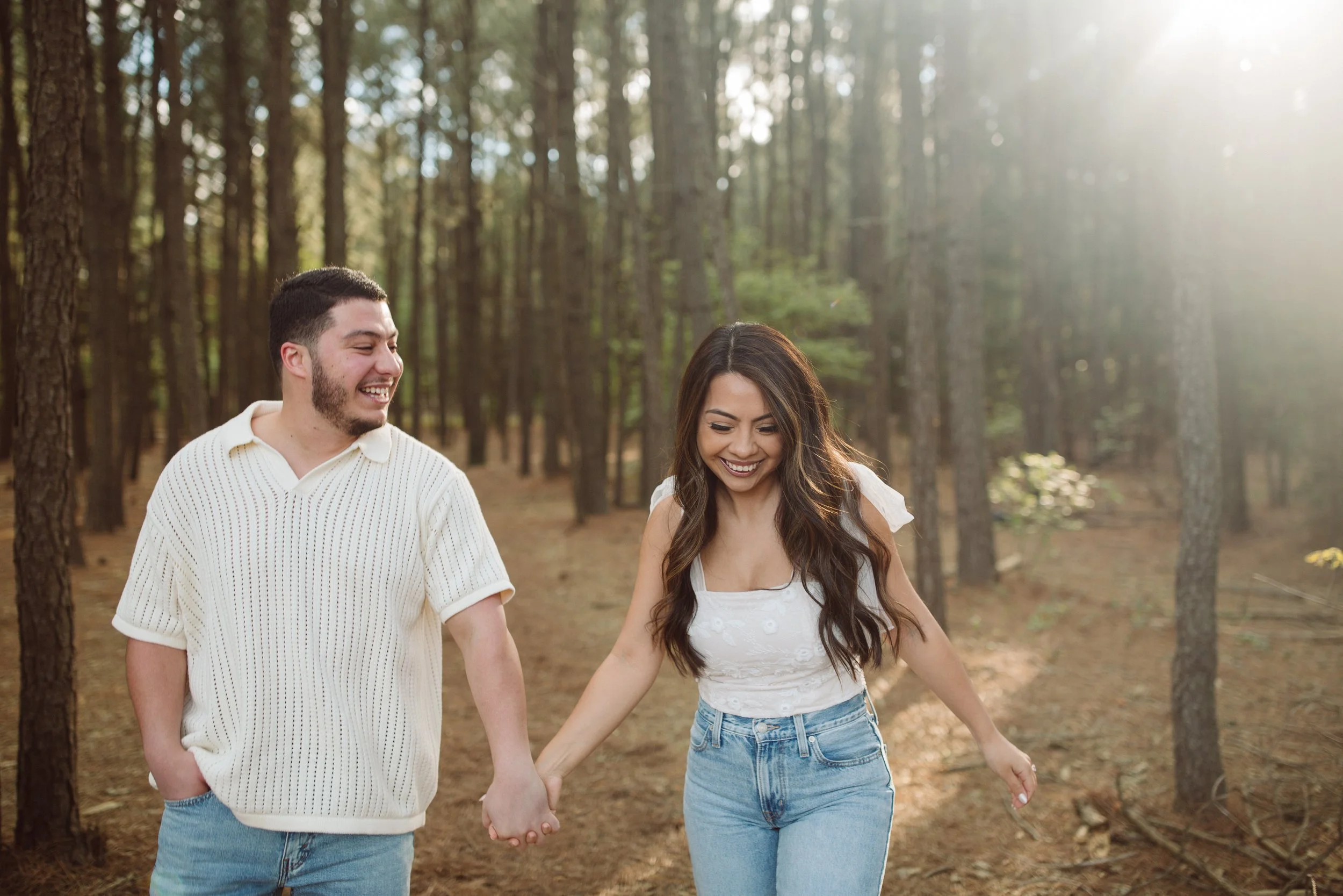 Moody and Romantic Engagement Session at Virginia Beach’s Brock Environmental Center