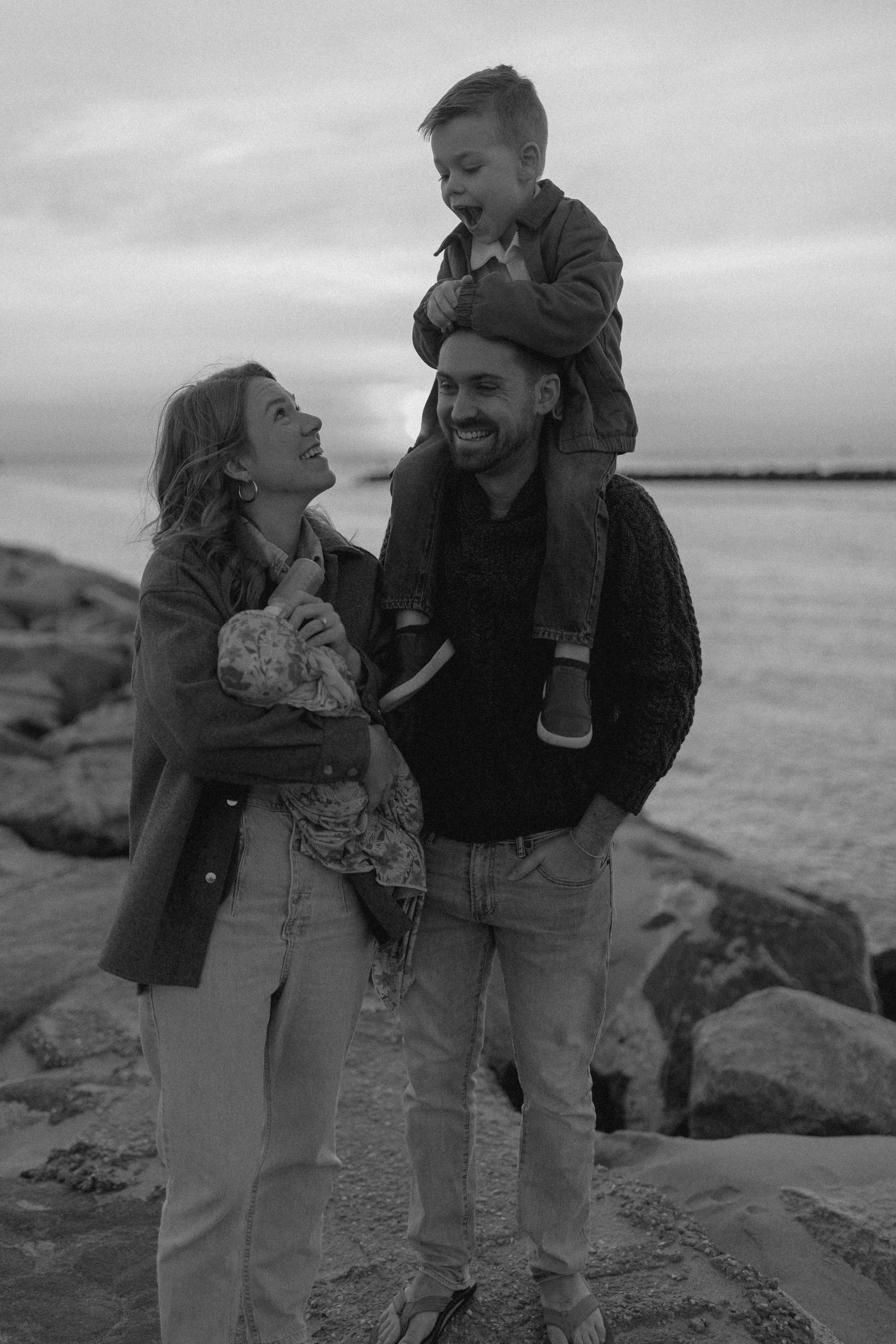 Virginia Beach Sunrise Family Photo