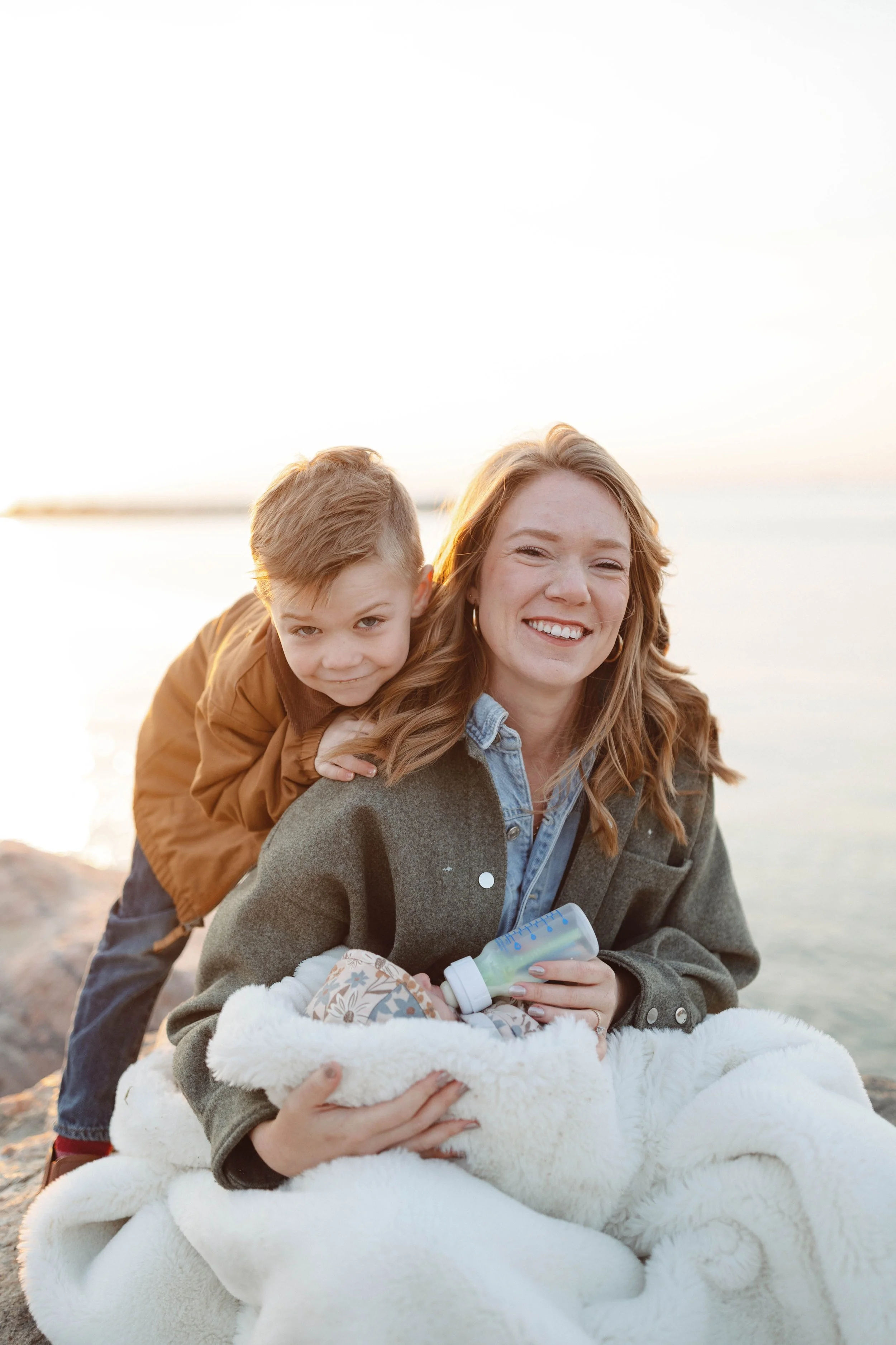 Virginia Beach Sunrise Family Photo