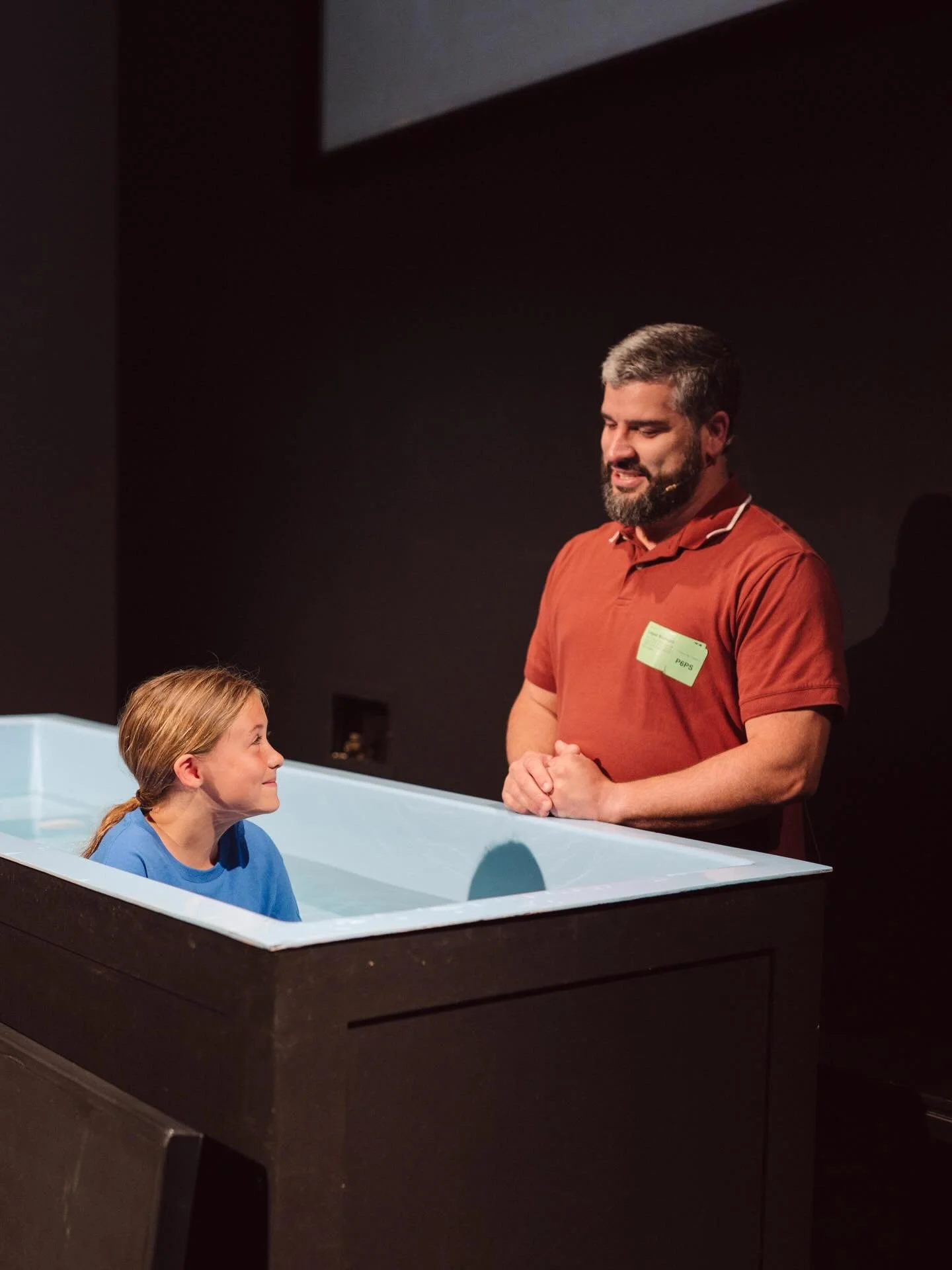 Seeing your kid choose to follow Jesus - it doesn&rsquo;t get much better than that. 

Buried with Him in death &amp; raised to walk in the newness of life.