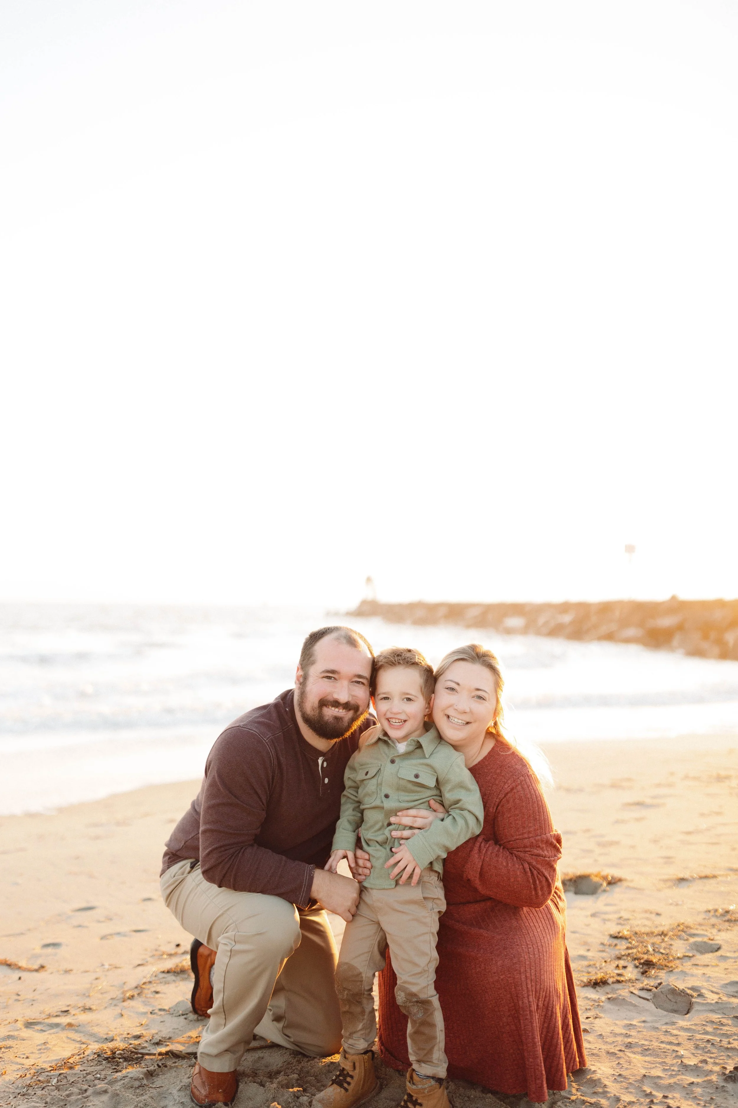 Sunrise Family Photos in Virginia Beach | Rachel, Nathan &amp; Henry