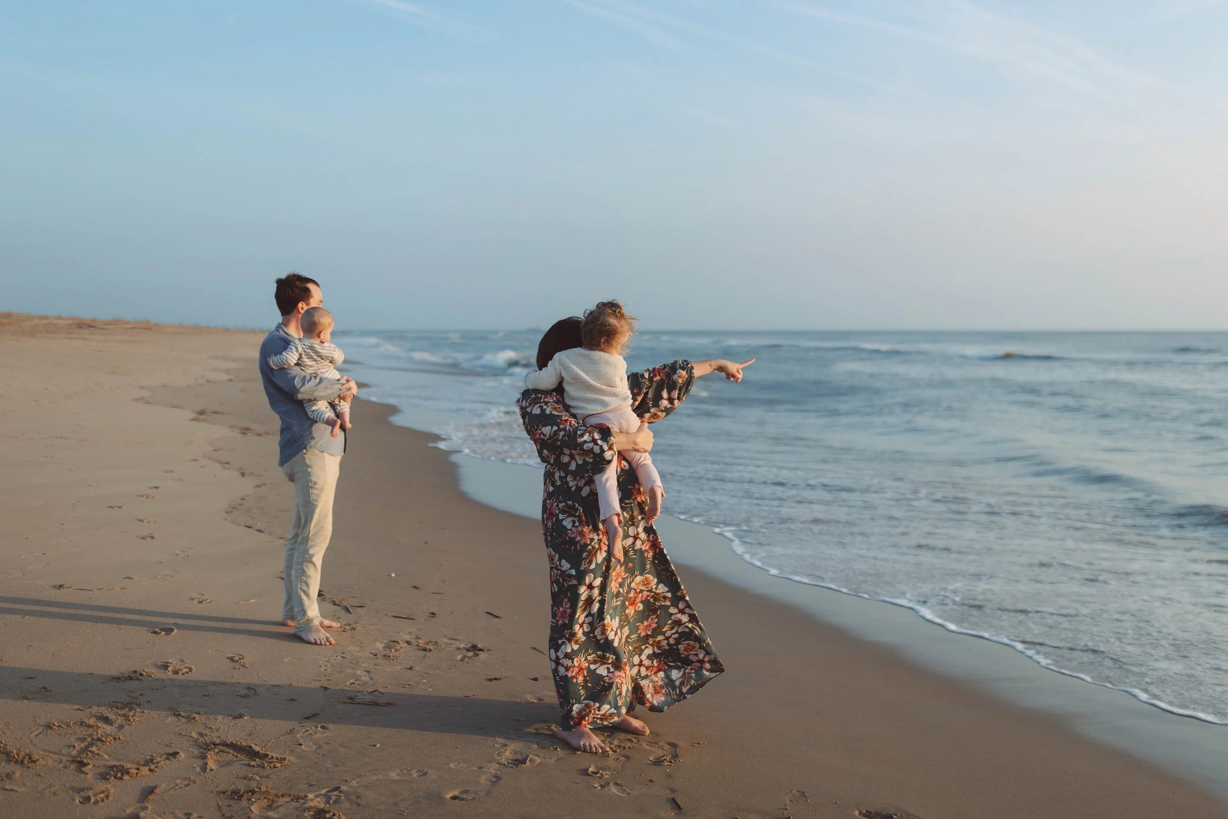Sunrise Mini Session at the Oceanfront | Julianne + Matt