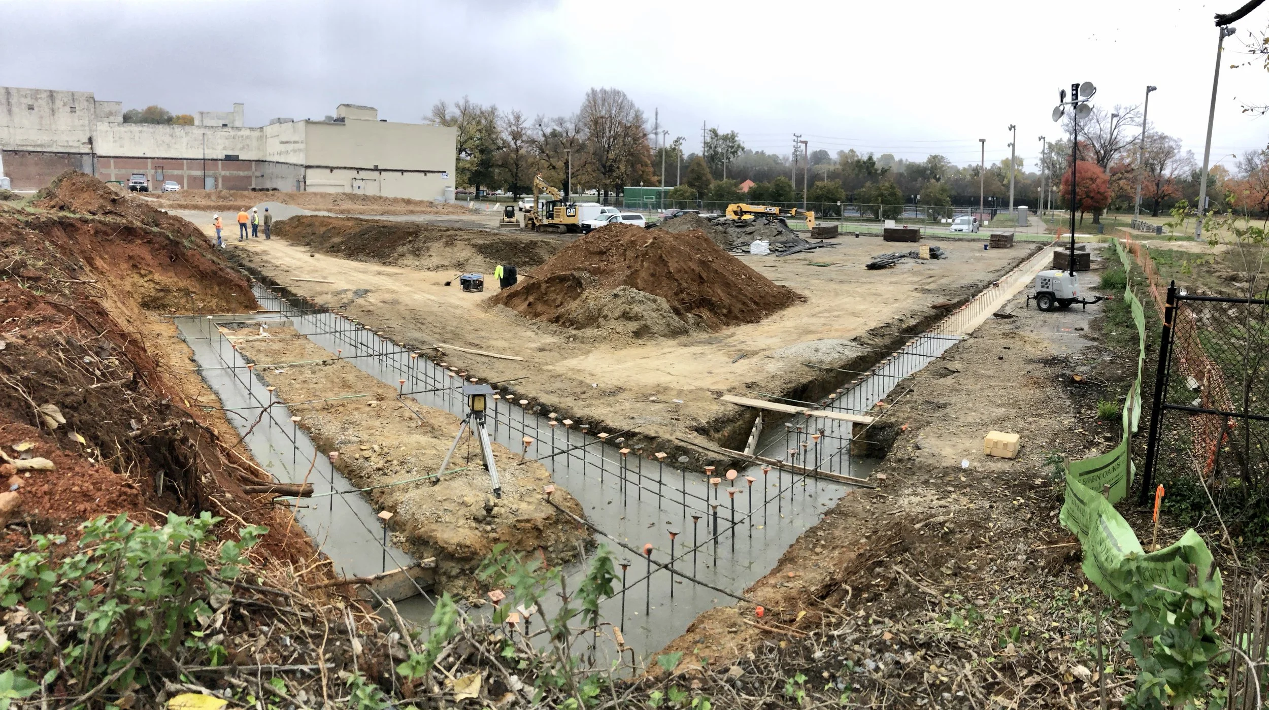 Pouring the Footers
