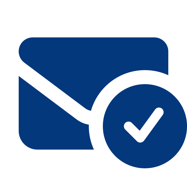 Shopping cart with a checkmark symbol, indicating verified or approved purchase