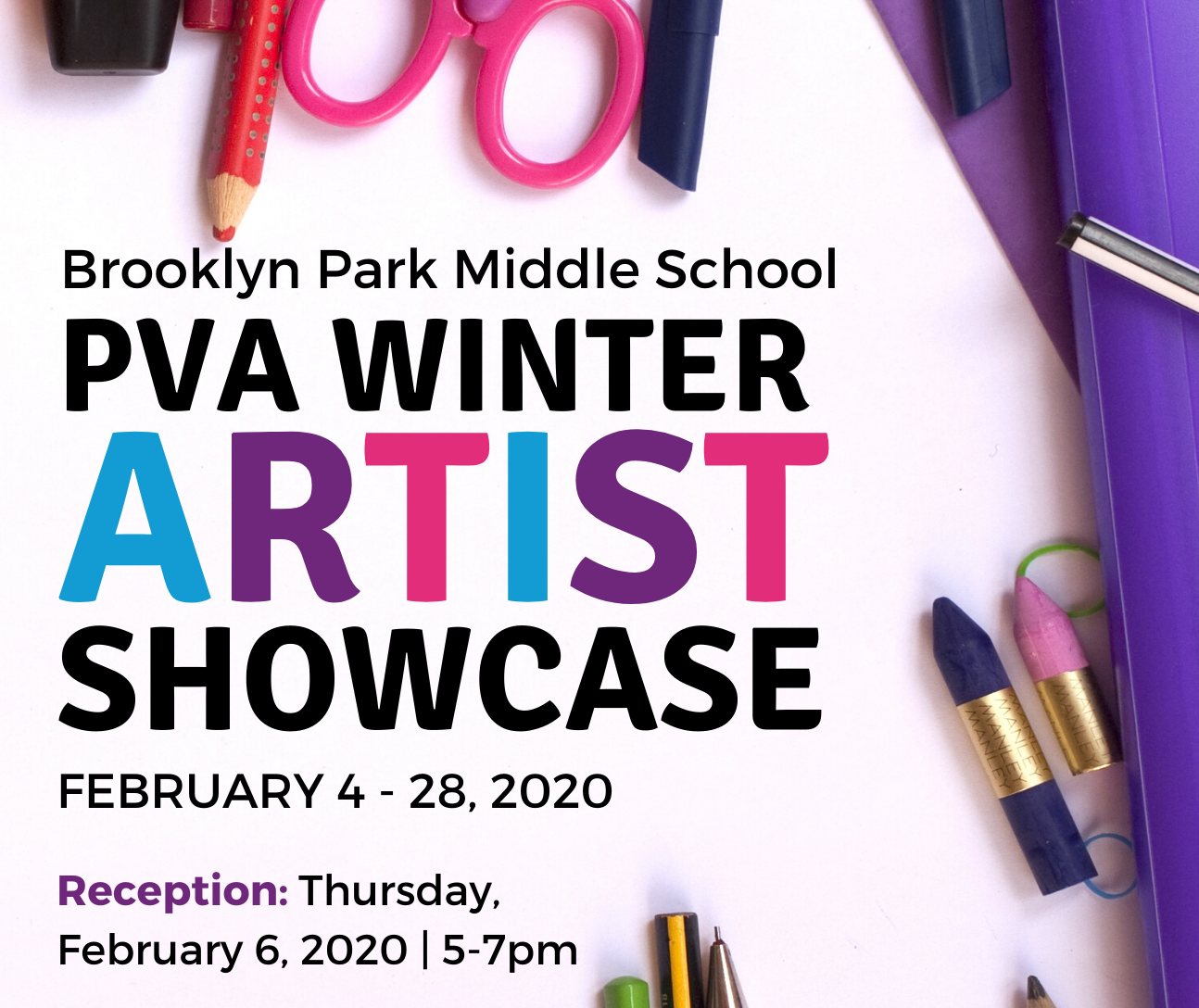 BPMS PVA Winter Artist Showcase Reception